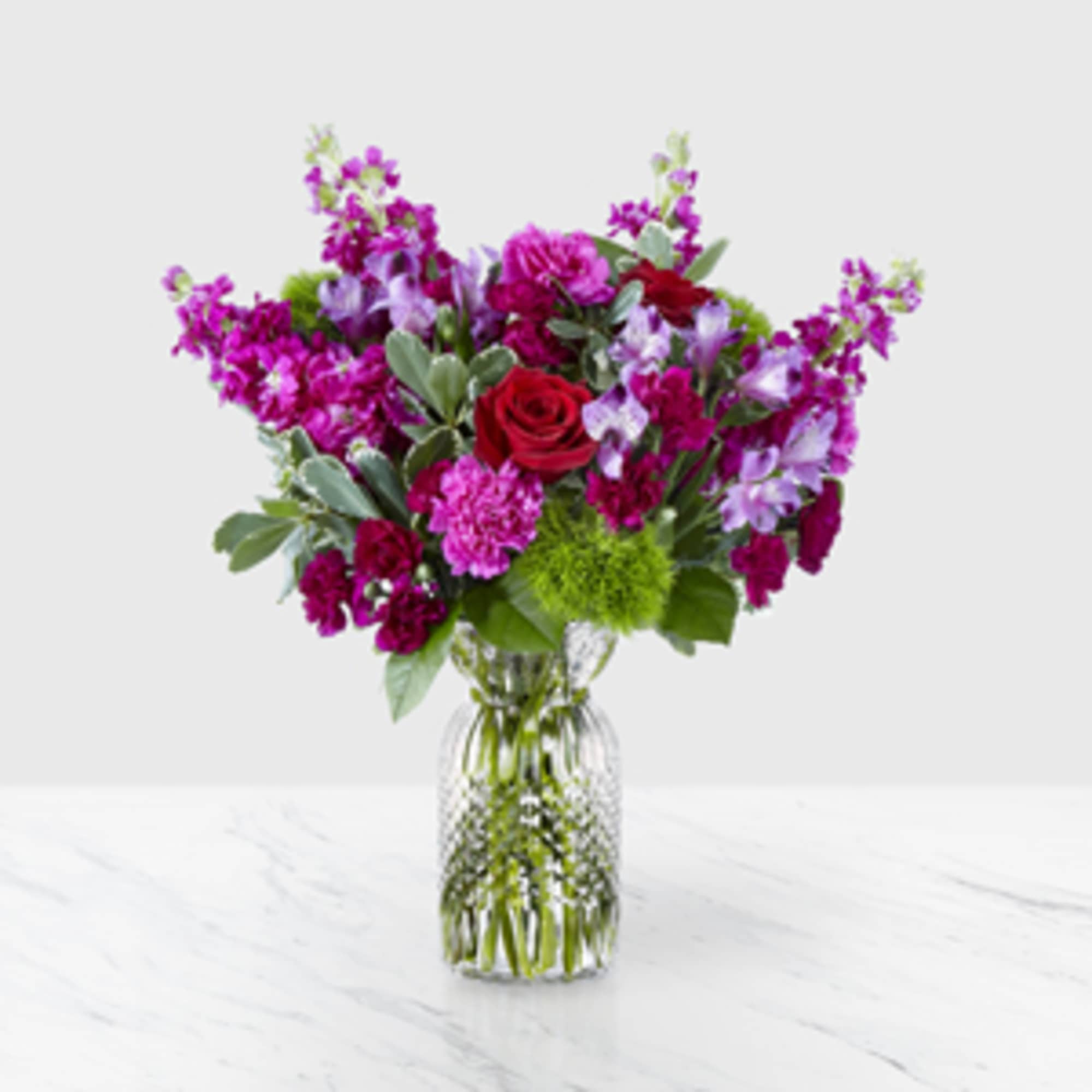 Brighten up your Valentine&rsquo;s Day with a bouquet that has a message