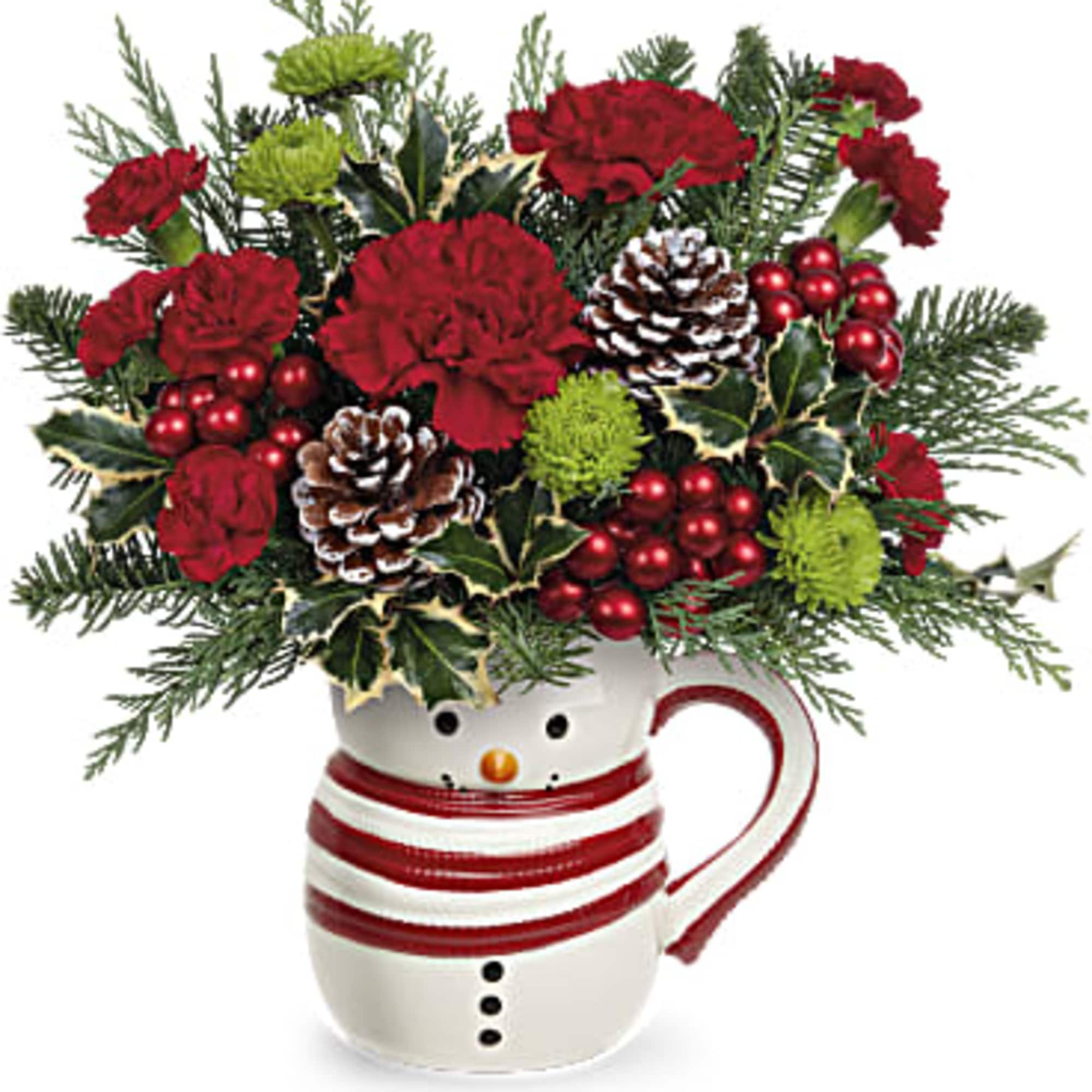 Whether filled with festive flowers for Christmas or hot cocoa in the
