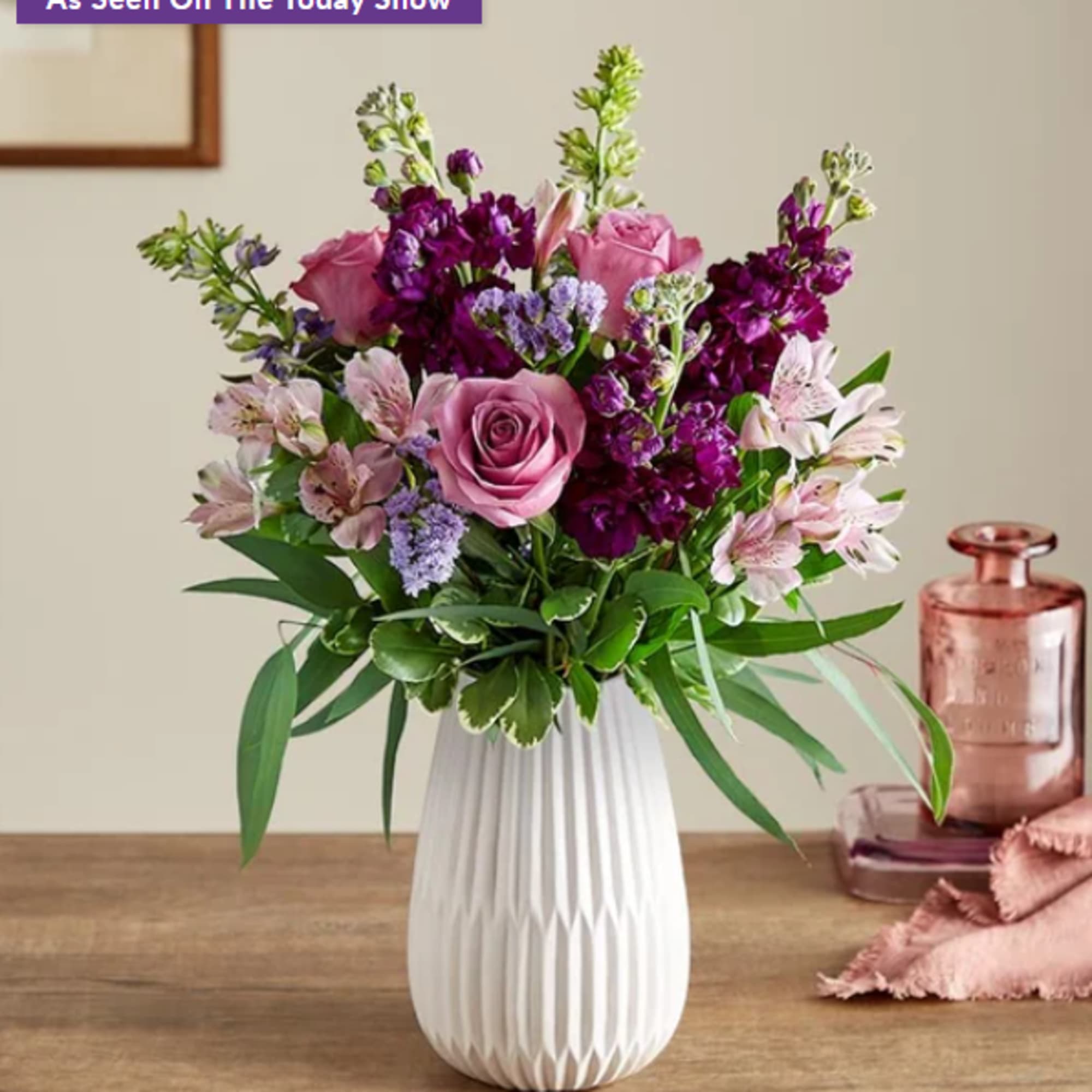 Send a sweet, thoughtful expression with our everyday bouquet. Hand designed by Send a sweet, thoughtful expression with our everyday bouquet. Hand designed by