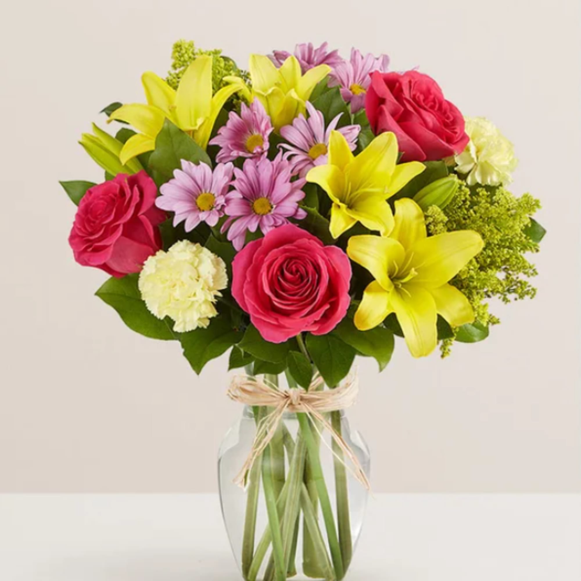 Mom is in for a beautiful surprise! Our best-selling Mother’s Day arrangement Mom is in for a beautiful surprise! Our best-selling Mother’s Day arrangement