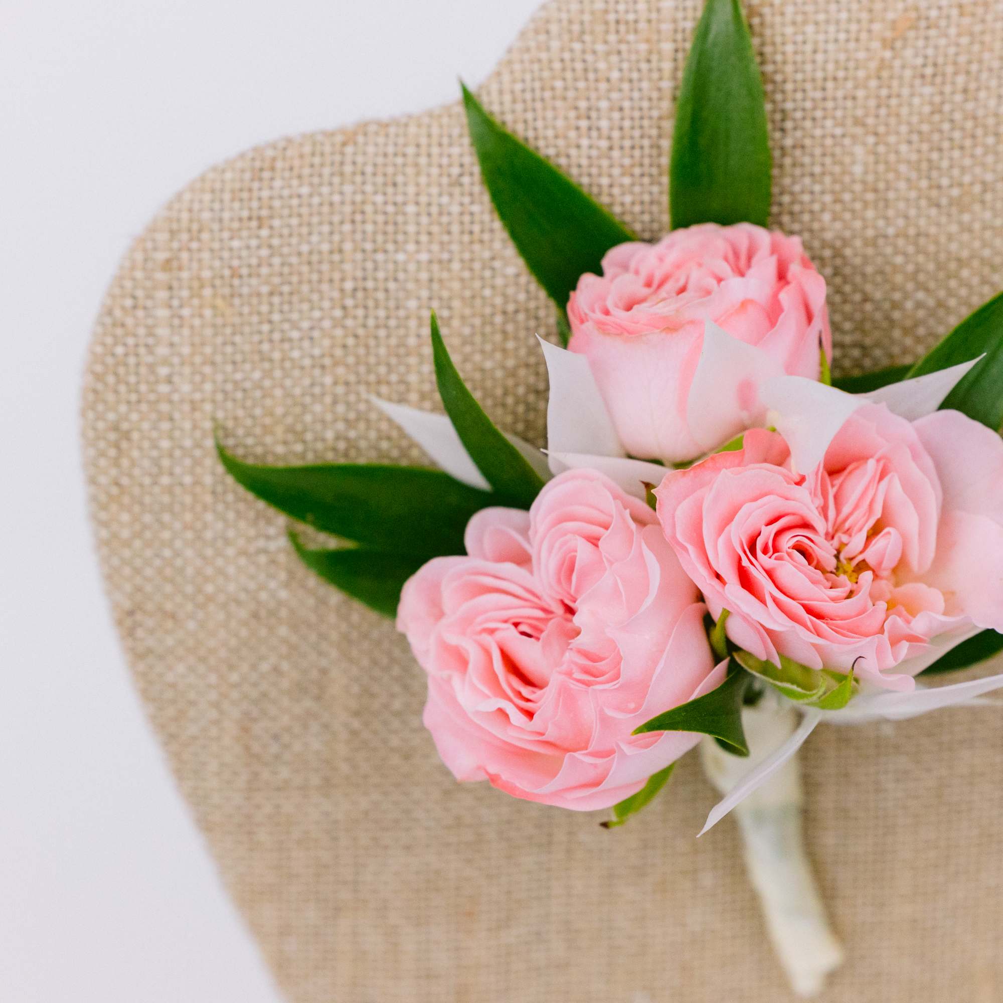 Corsage and matching boutonniere for a Prom or a Wedding Celebrations