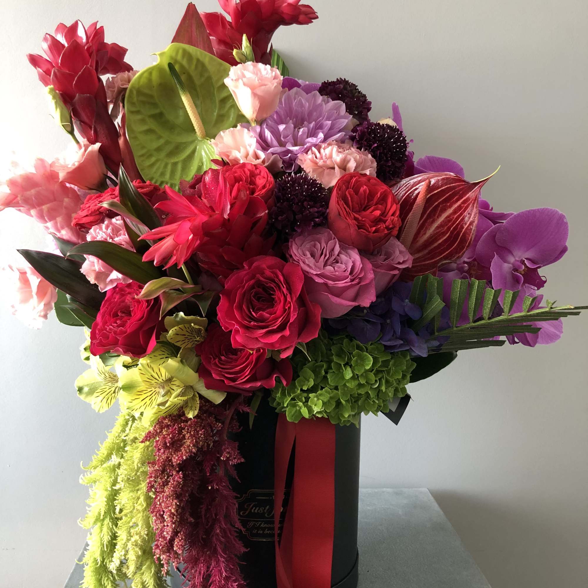 Introducing Midnight Blooms, this captivating design combines the allure of deep, velvety