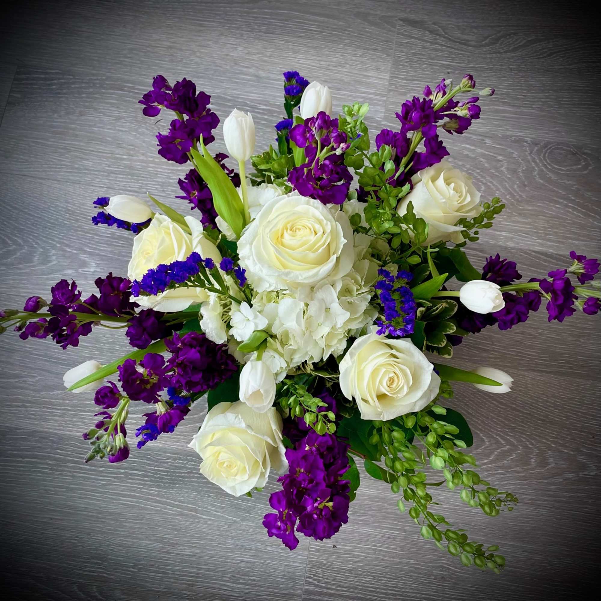 The "Garden Symphony" is a sweet and stylish arrangement is in harmony The "Garden Symphony" is a sweet and stylish arrangement is in harmony