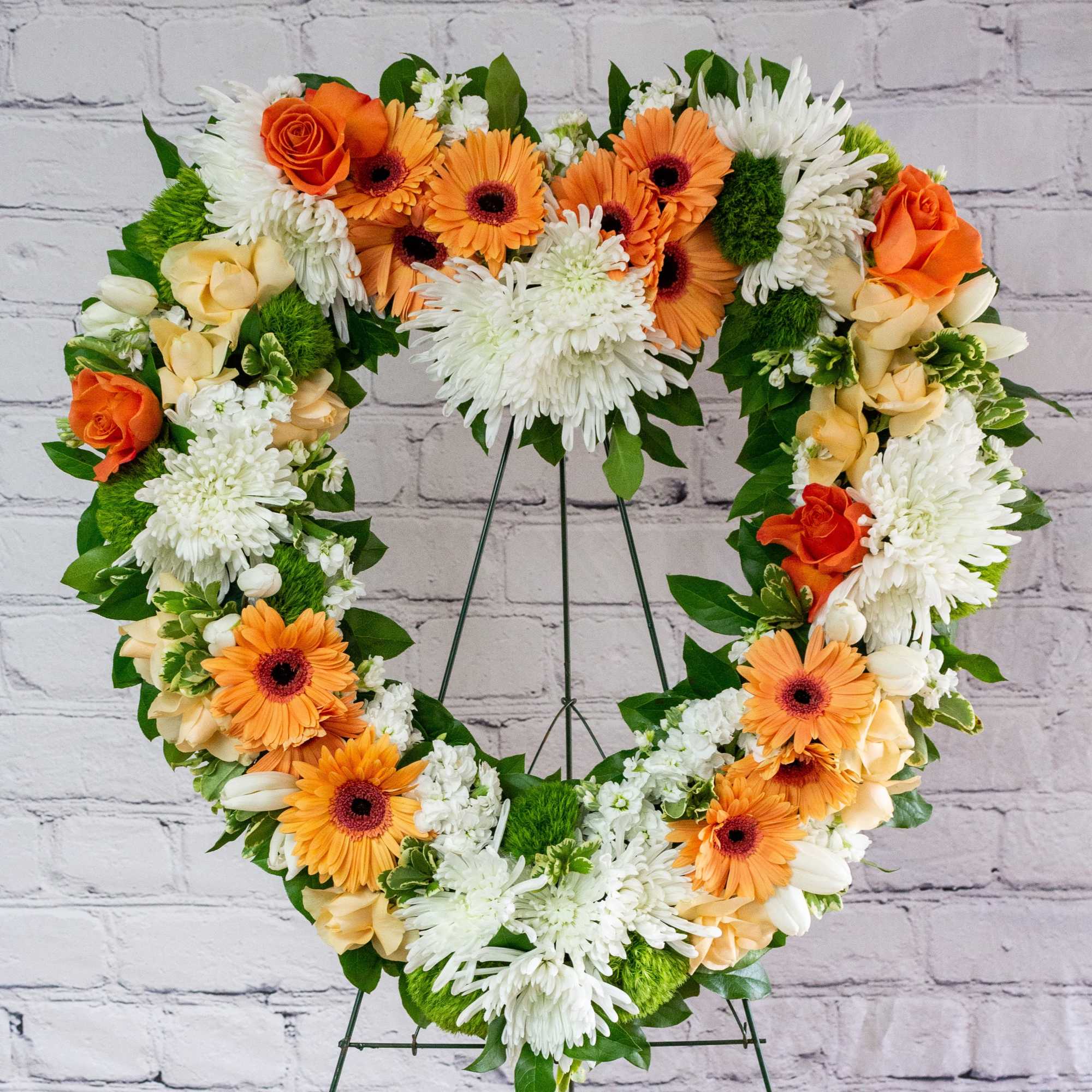 This is a cheerful option for a funeral service, church or graveside.