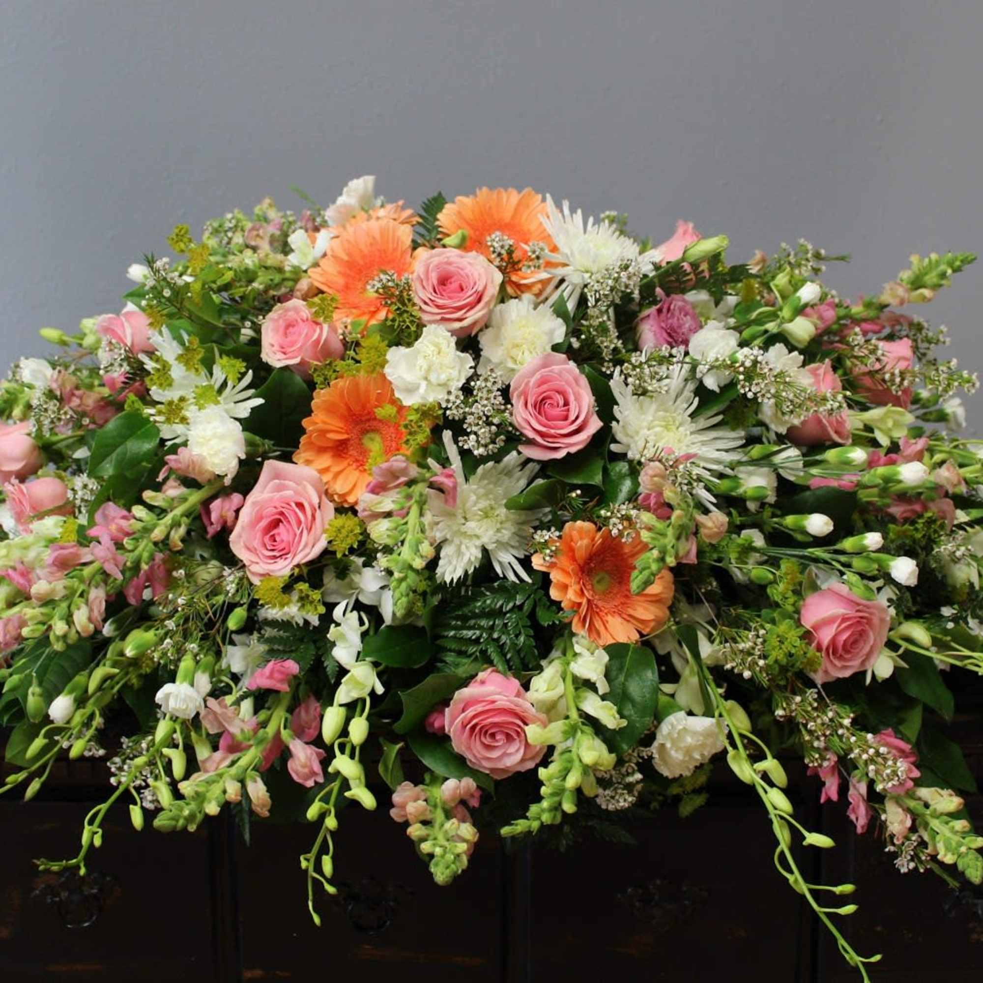 This is a wonderful option for a funeral service or church. This