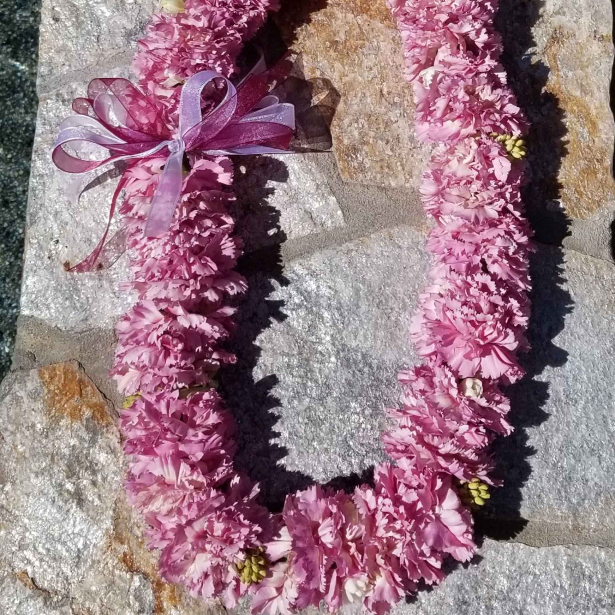 When you give someone a Hawaiian lei, it is a heartfelt gift