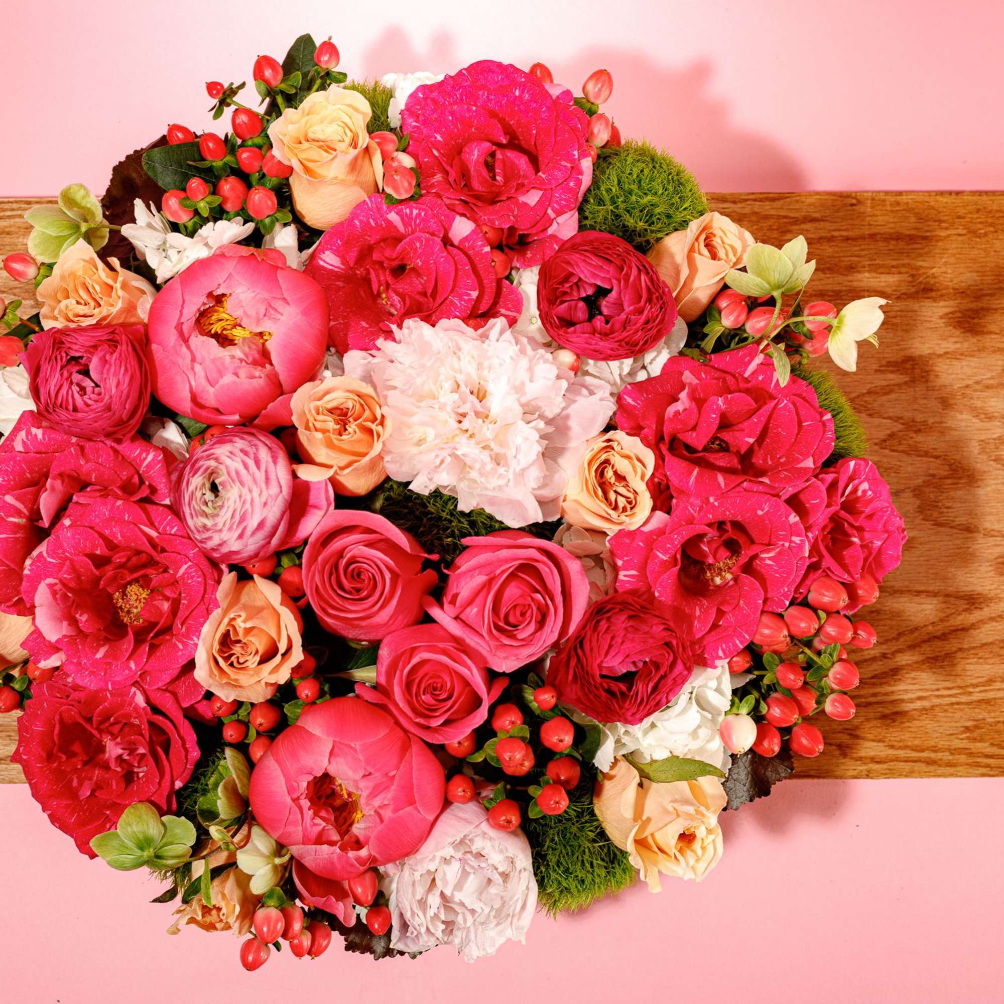 Our robust &quot;Dinner Plate&quot; style packed with the best blooms of the