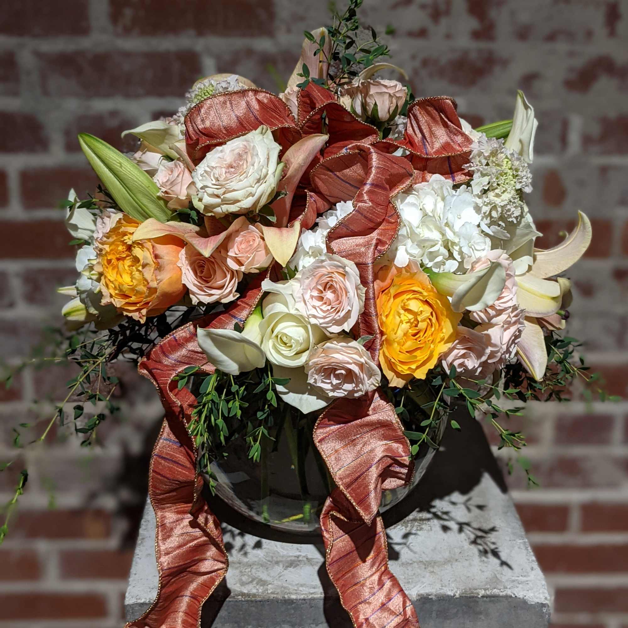 The perfect way to say, "Bonjour"!  A lovely romantic composition of