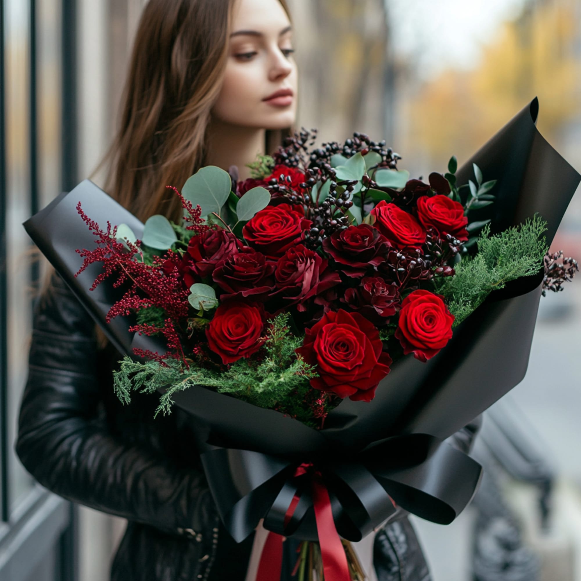 Celebrate with drama, style, and floral power!!

Honor their achievement with a show-stopping