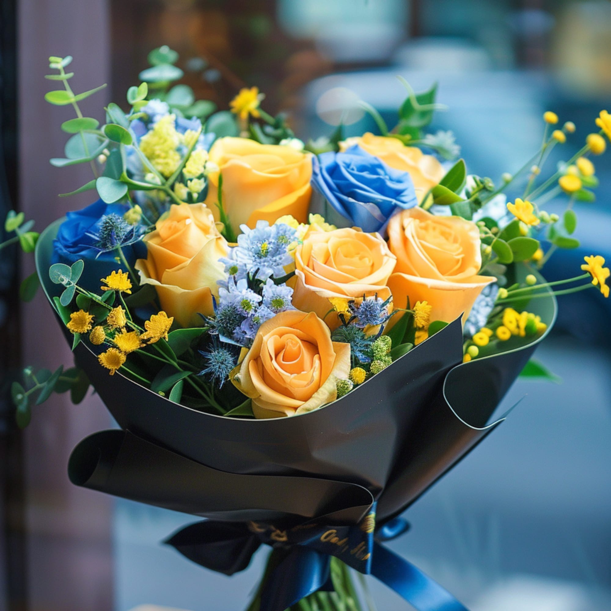 Celebrate with drama, style, and floral power!!

Honor their achievement with a show-stopping