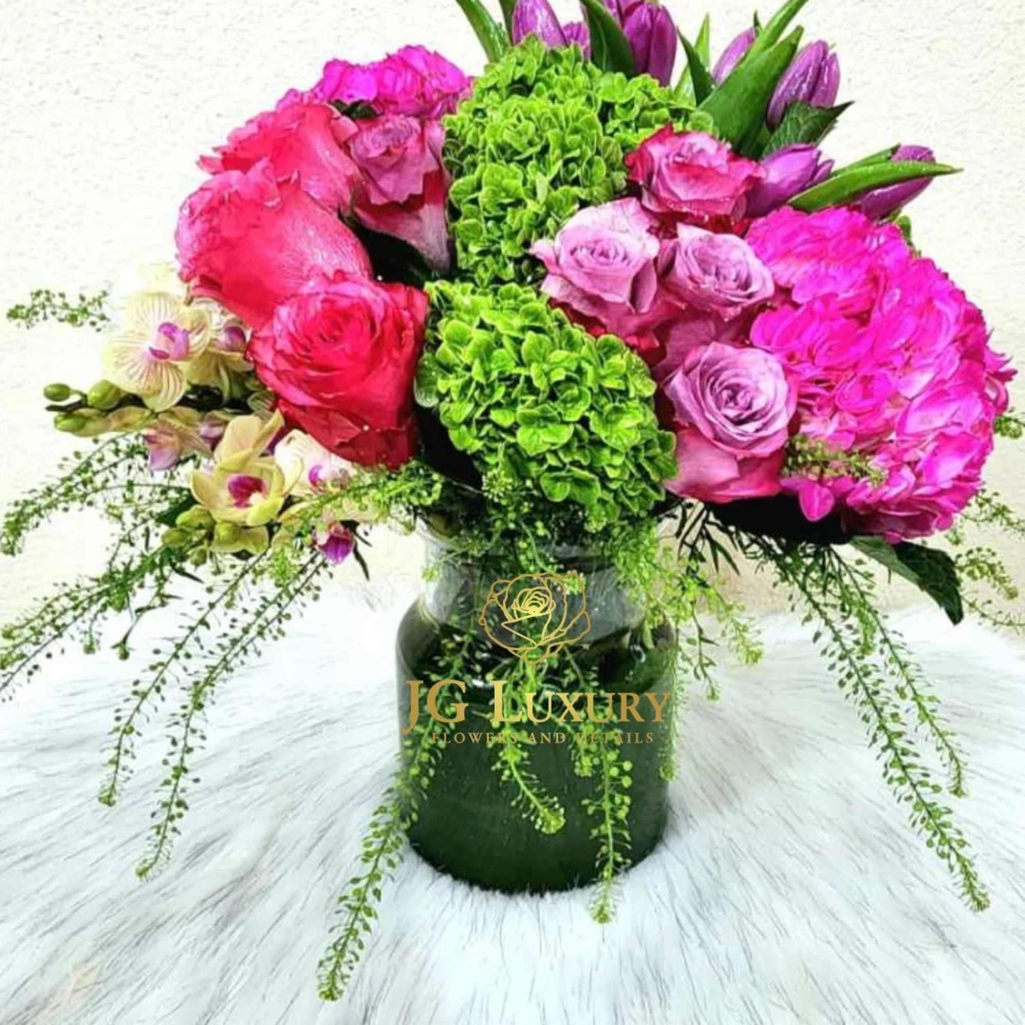 This wild and blooming beauty is what you needed for the occasion.