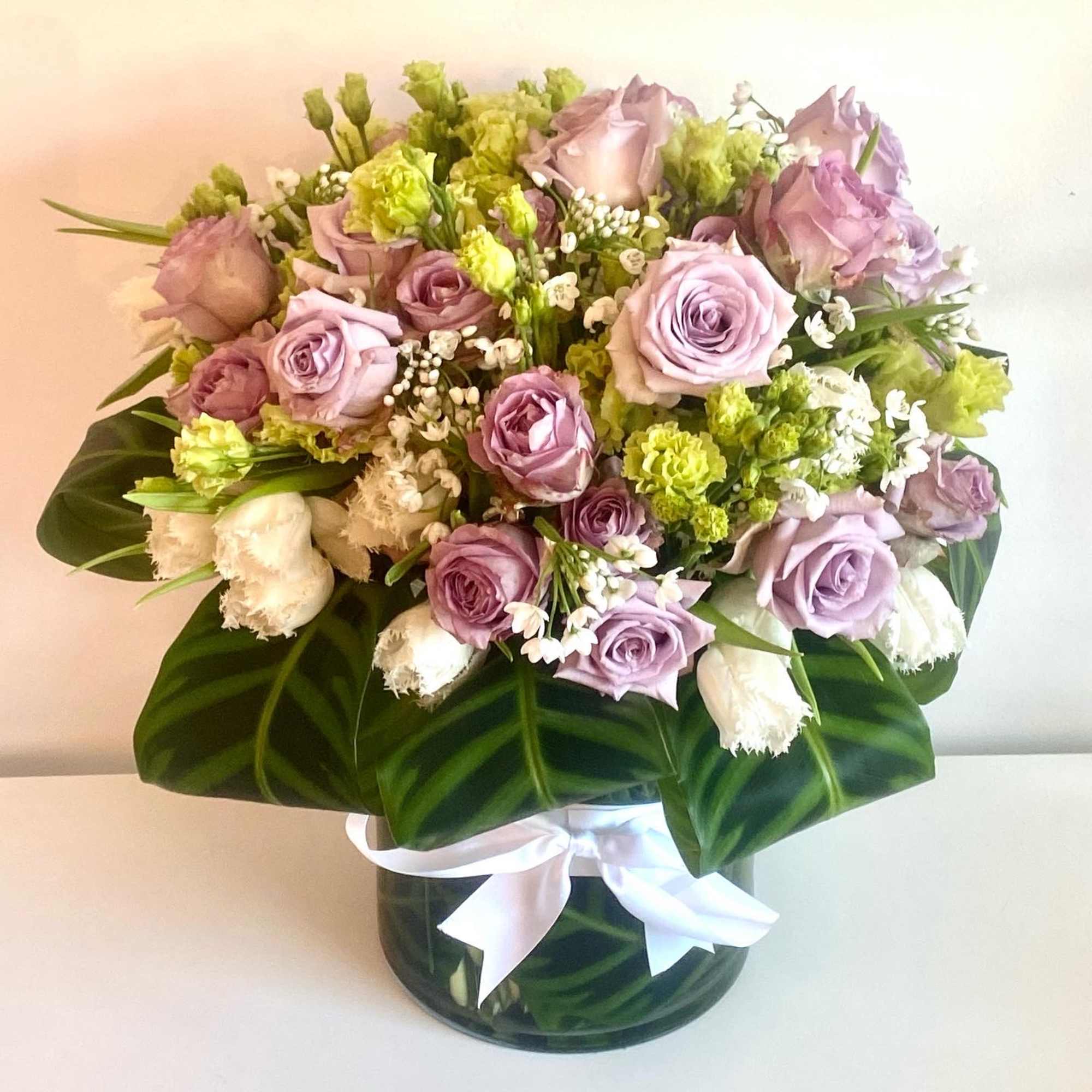 Lavender roses are so beautiful and such a soothing color!  We