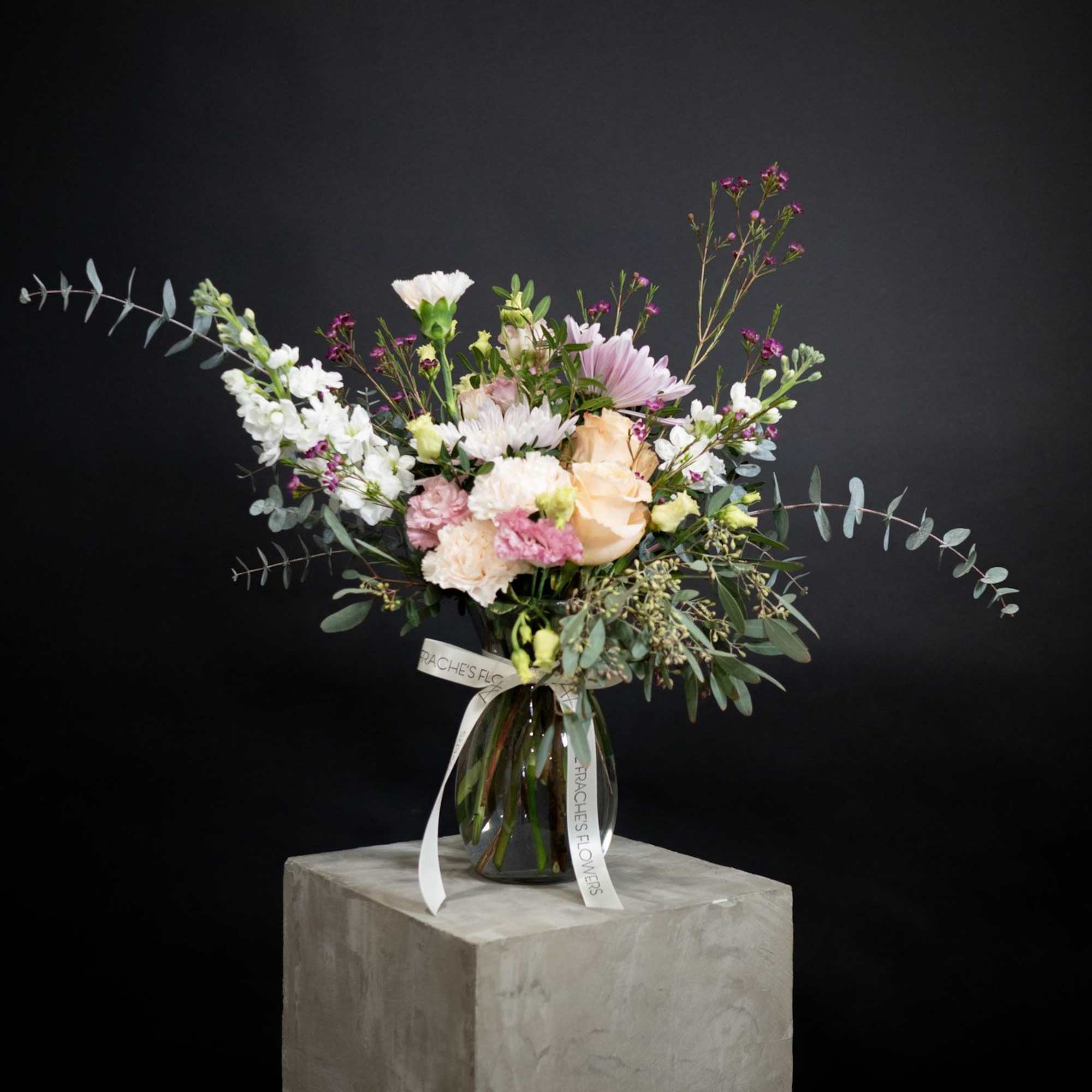 Let our florists craft a unique vase arrangement with the freshest seasonal Let our florists craft a unique vase arrangement with the freshest seasonal
