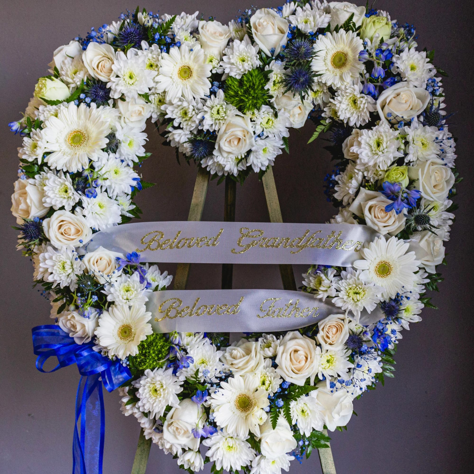 This is a beautiful option for a funeral service, church or graveside.