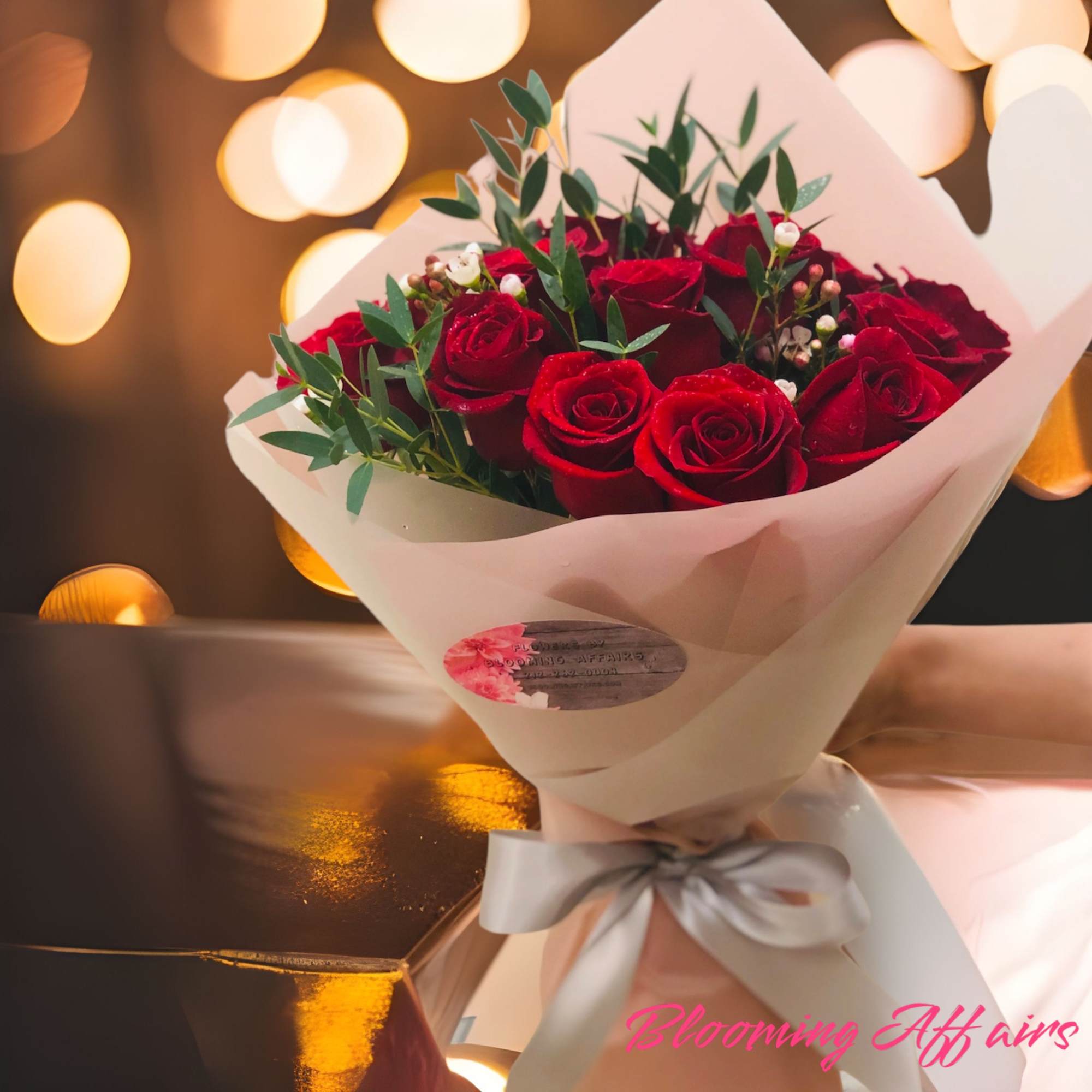 Standard: 12 Roses
as a bouquet
Deluxe: 24 roses
Premium:36 roses Standard: 12 Roses
as a bouquet
Deluxe: 24 roses
Premium:36 roses