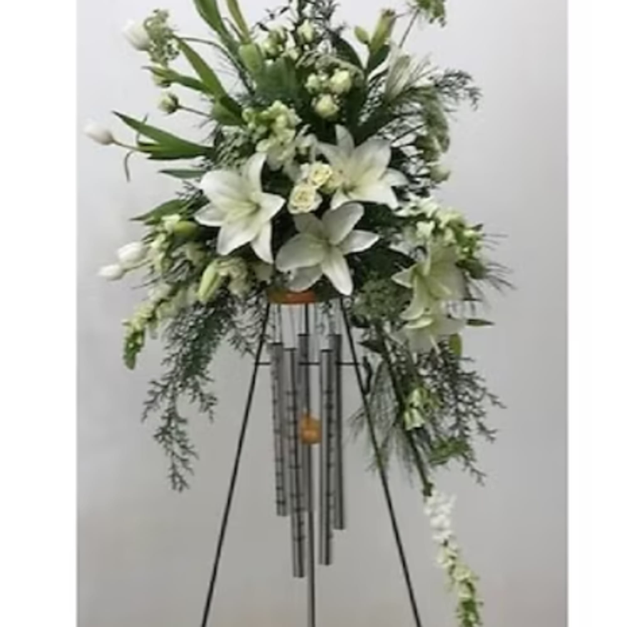 With each breeze the chimes will resonate with gentle tones that soothe With each breeze the chimes will resonate with gentle tones that soothe