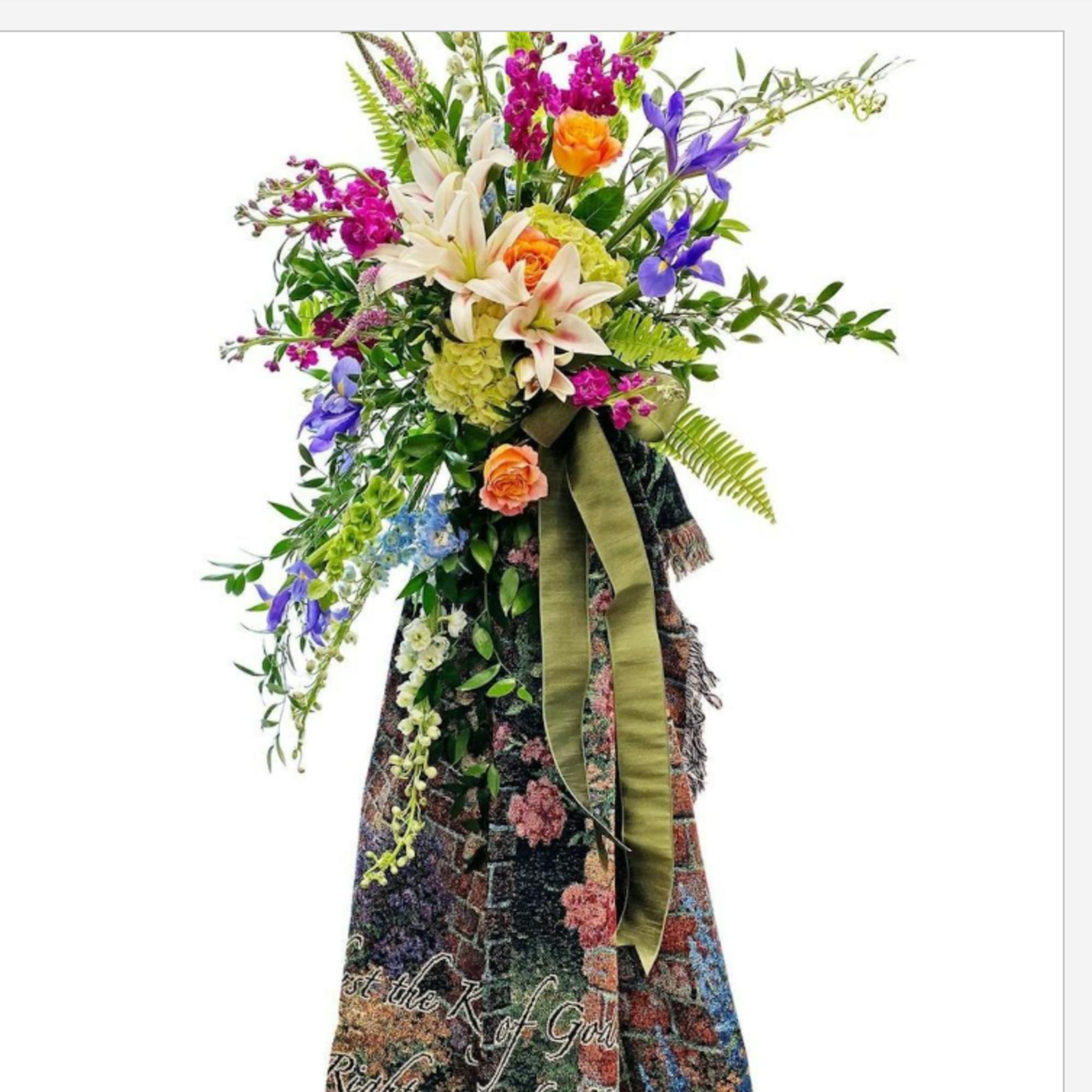 Bring comfort and solace through this beautifully woven throw. Will be secured Bring comfort and solace through this beautifully woven throw. Will be secured