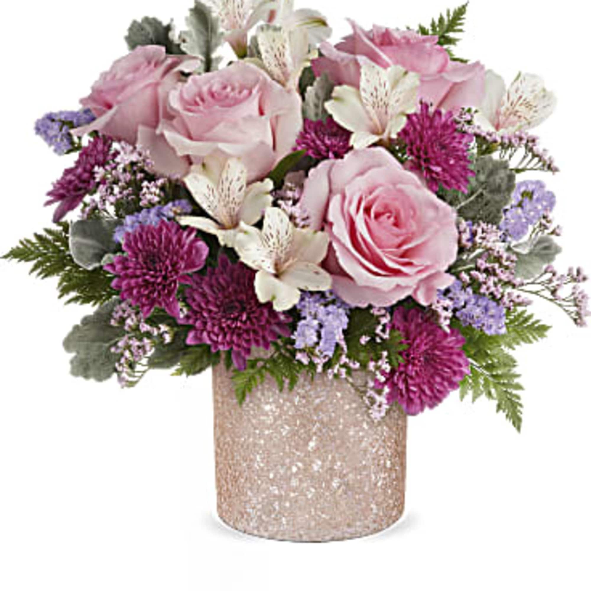 Add a touch of sparkle to Mom's day with Teleflora's Blooming Brilliant Add a touch of sparkle to Mom's day with Teleflora's Blooming Brilliant
