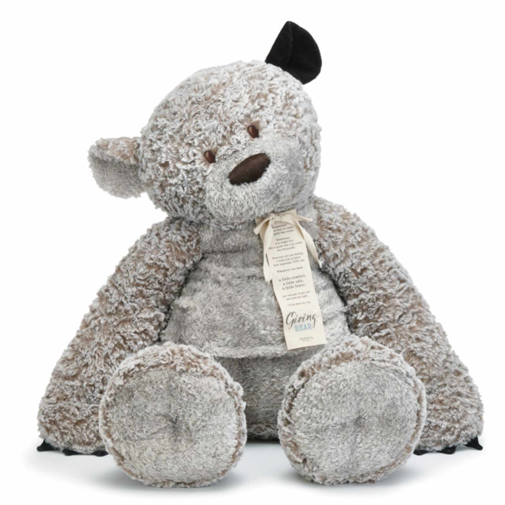 A soft friend, the Grande Giving Bear is the perfect fluffy companion.