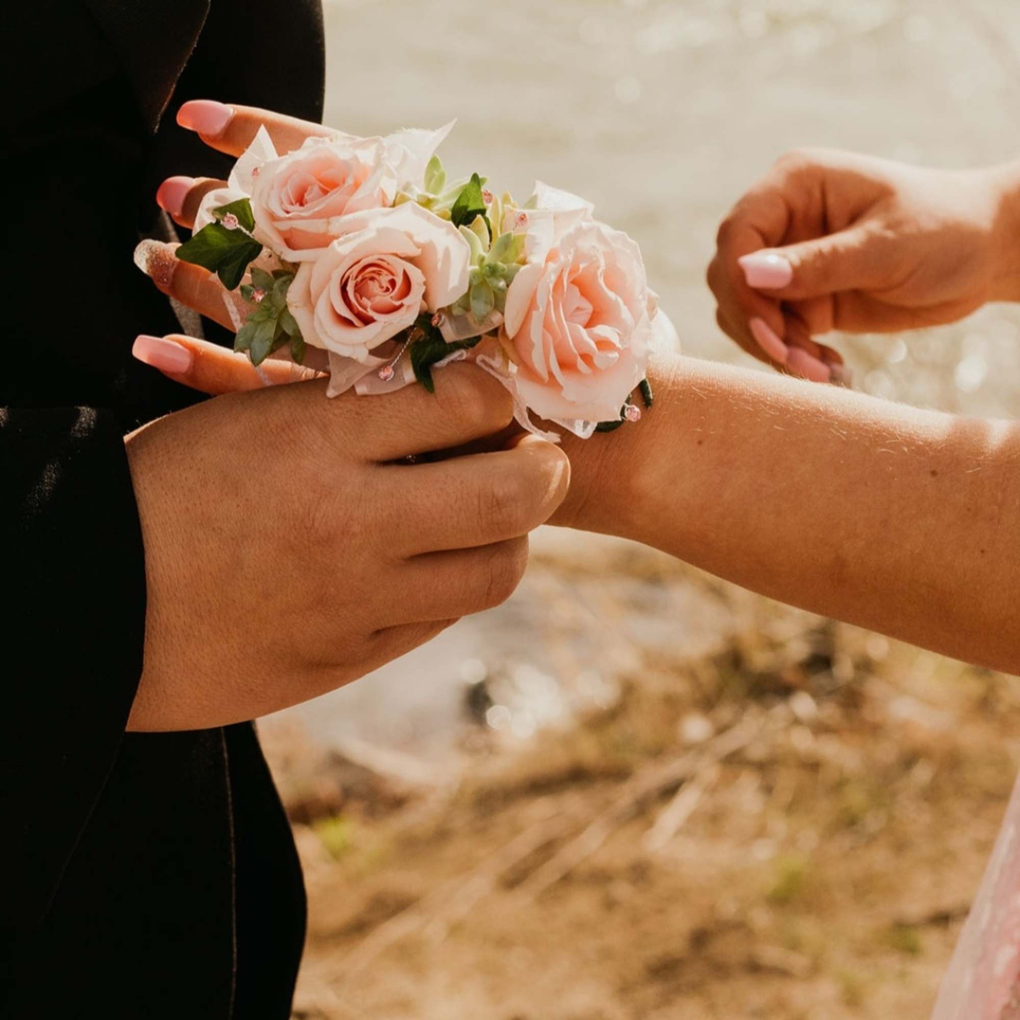 Custom wristlets to match your beautiful attire. 
Please include color description in Custom wristlets to match your beautiful attire. 
Please include color description in