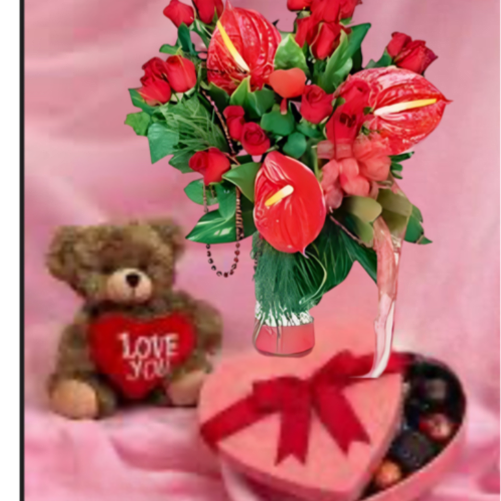 Aloha Love in a vase , Express your love with a touch