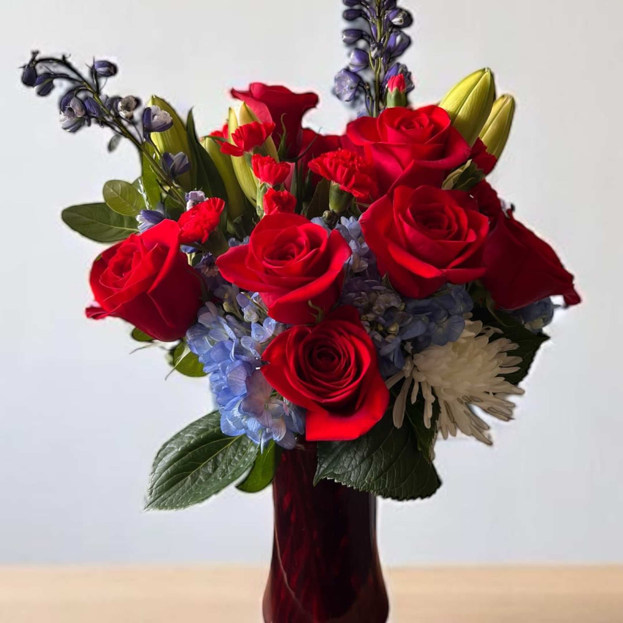 A patriotic pick to send a brave veteran, decorate your Fourth of