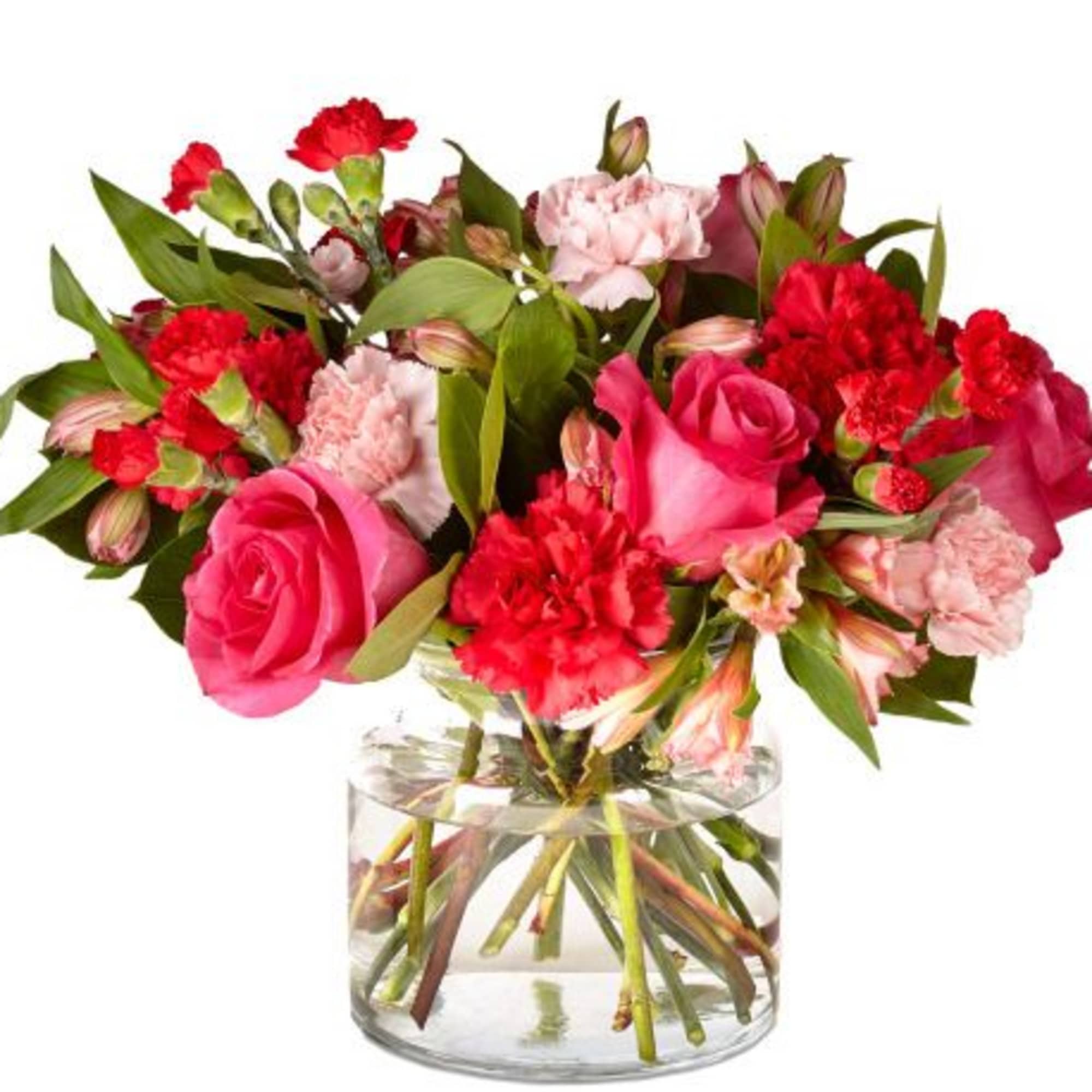 Brighten up your home with this gorgeous bouquet. A handcrafted blend of