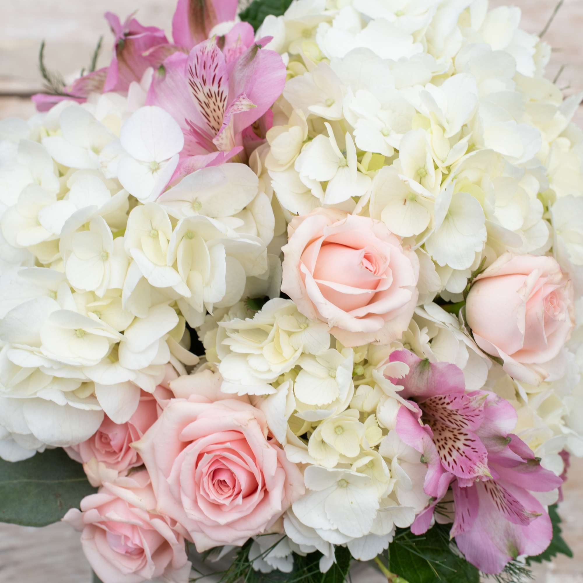 Surely Mom will love this delicate, sweet, pink, white and lavender arrangement Surely Mom will love this delicate, sweet, pink, white and lavender arrangement