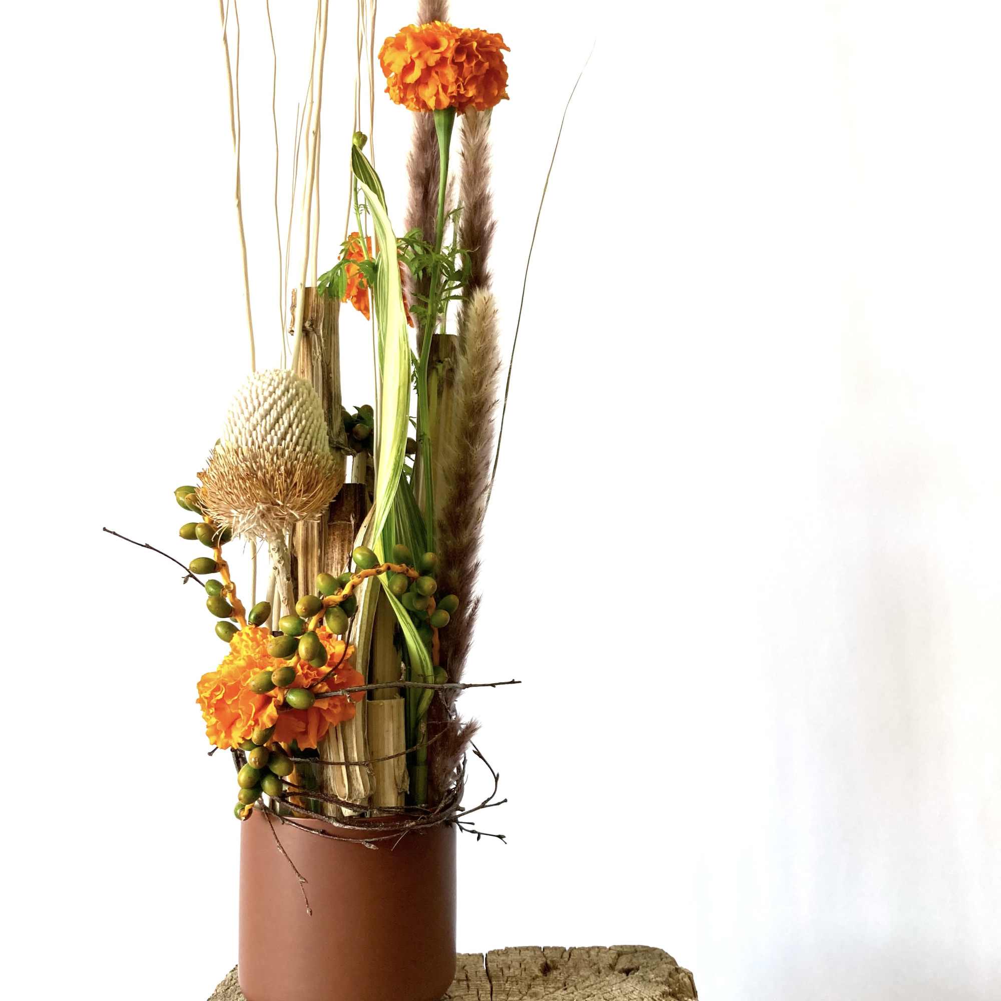 Nick will create a unique and artistic arrangement.  