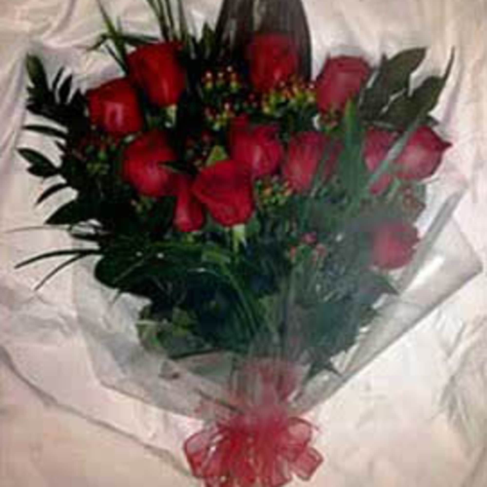 Standard: 12 Red Roses Long Stem Arranged in Wrap Bouquet.
Premium: 24 Red