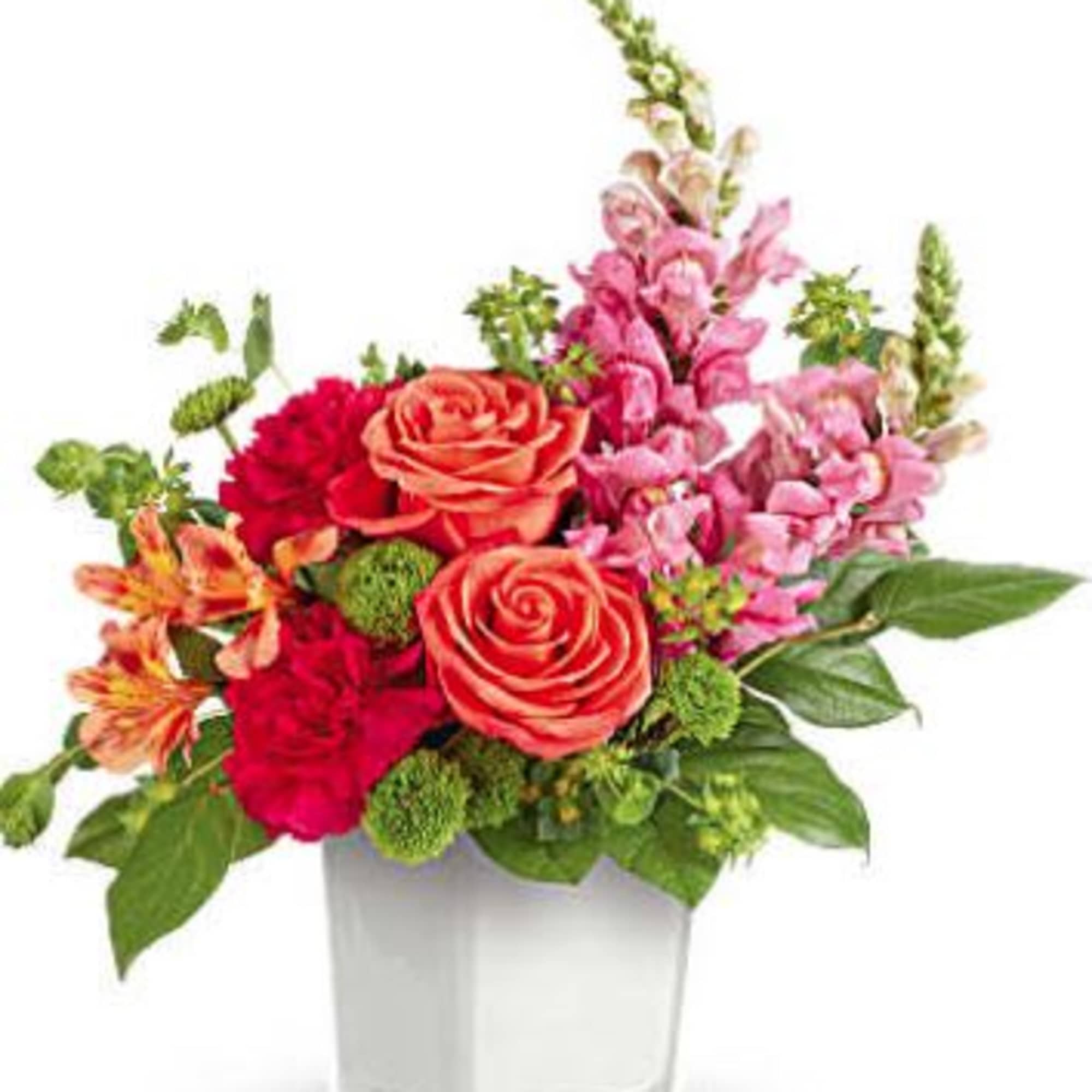 Fresh and full of energy, Teleflora&#039;s Citrus Sunset Bouquet glows with vibrant