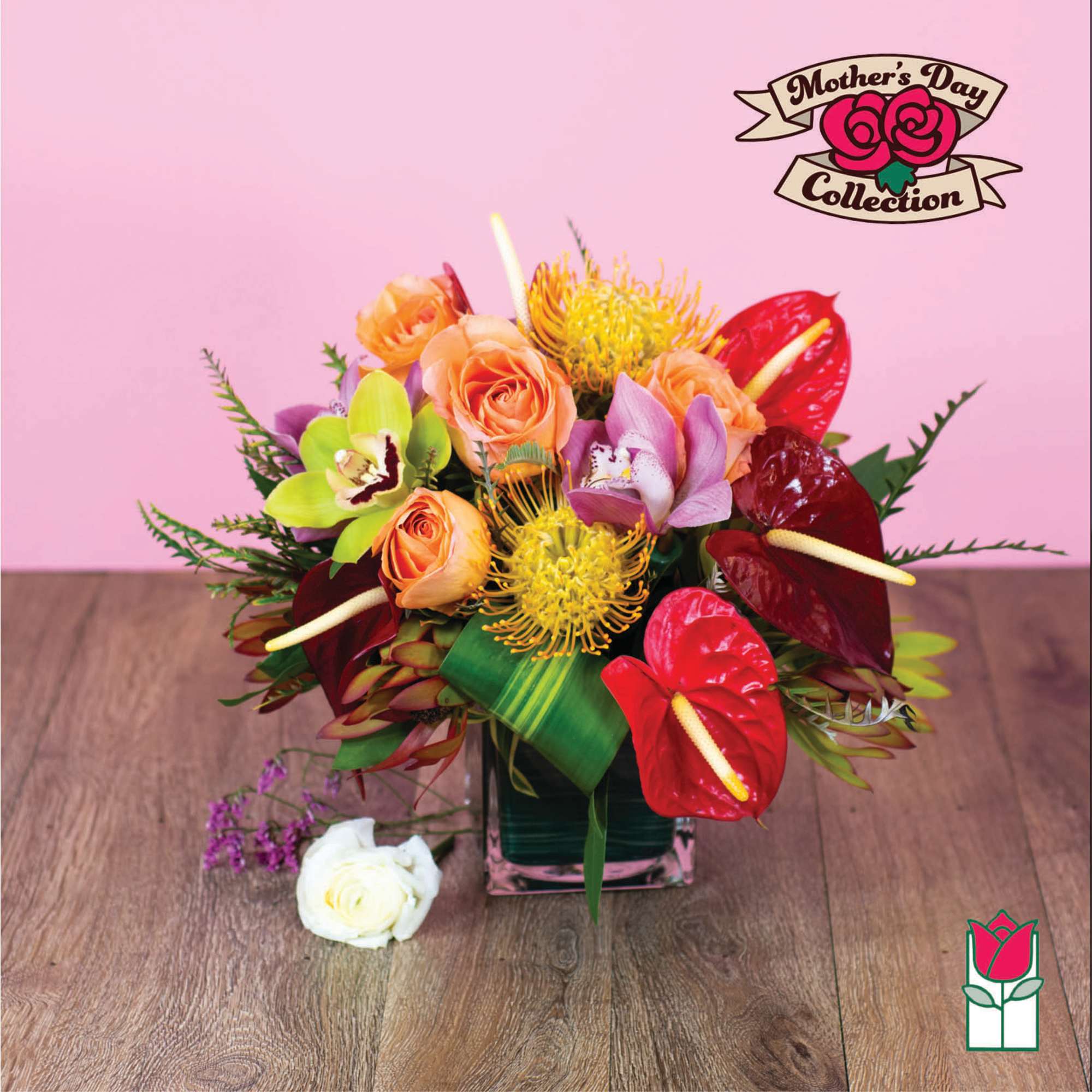 The Beretania Florist Jade Tropical bouquet is a stunning and unique floral