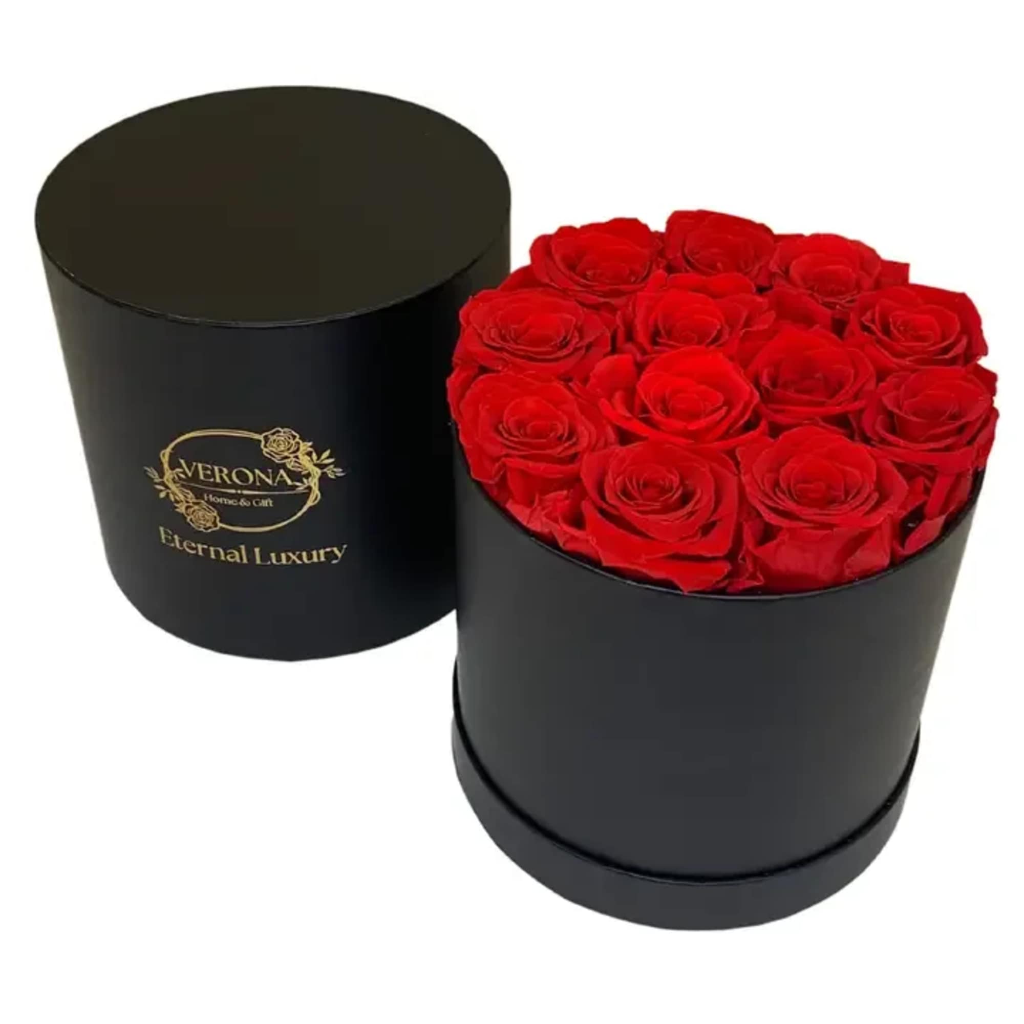 Real Preserved Red Roses Box--A Gift of Lasting Beauty in