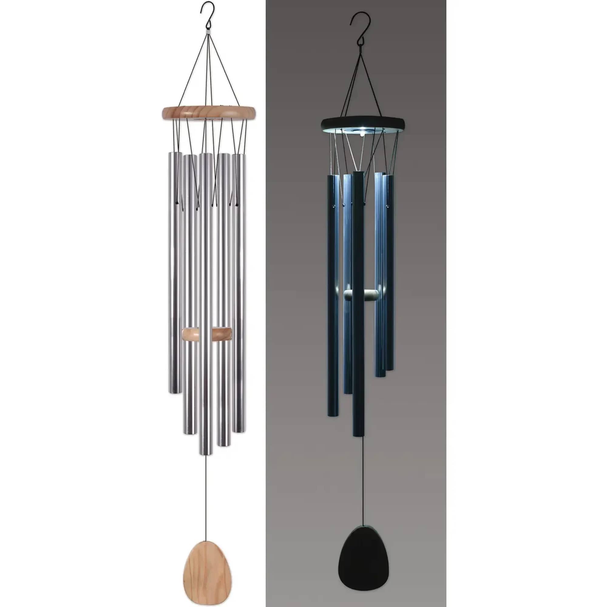 JHmama  Set of 3 Hanging Antique Copper Angel Wind Chimes 