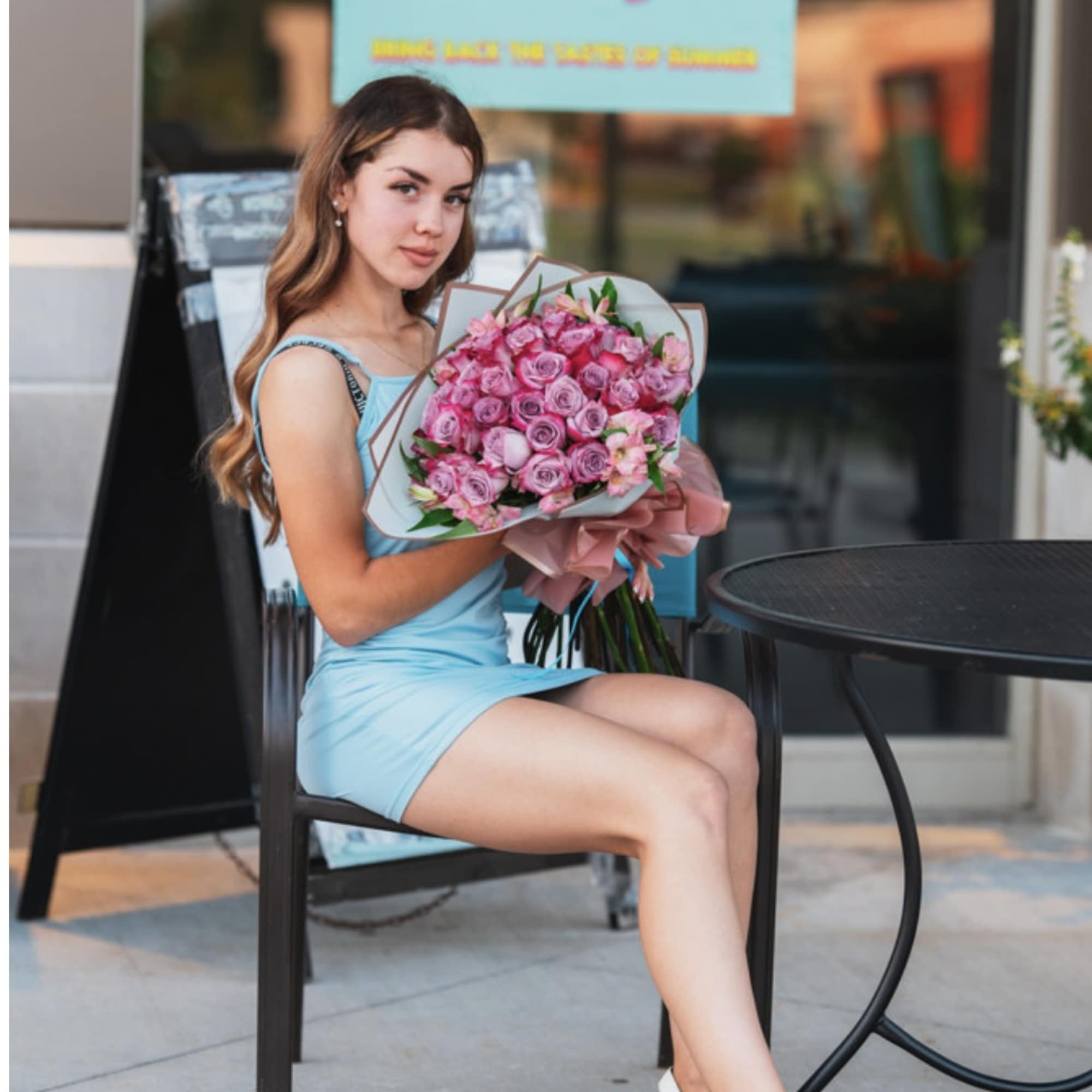 Beautiful Bouquet of purple roses Beautiful Bouquet of purple roses