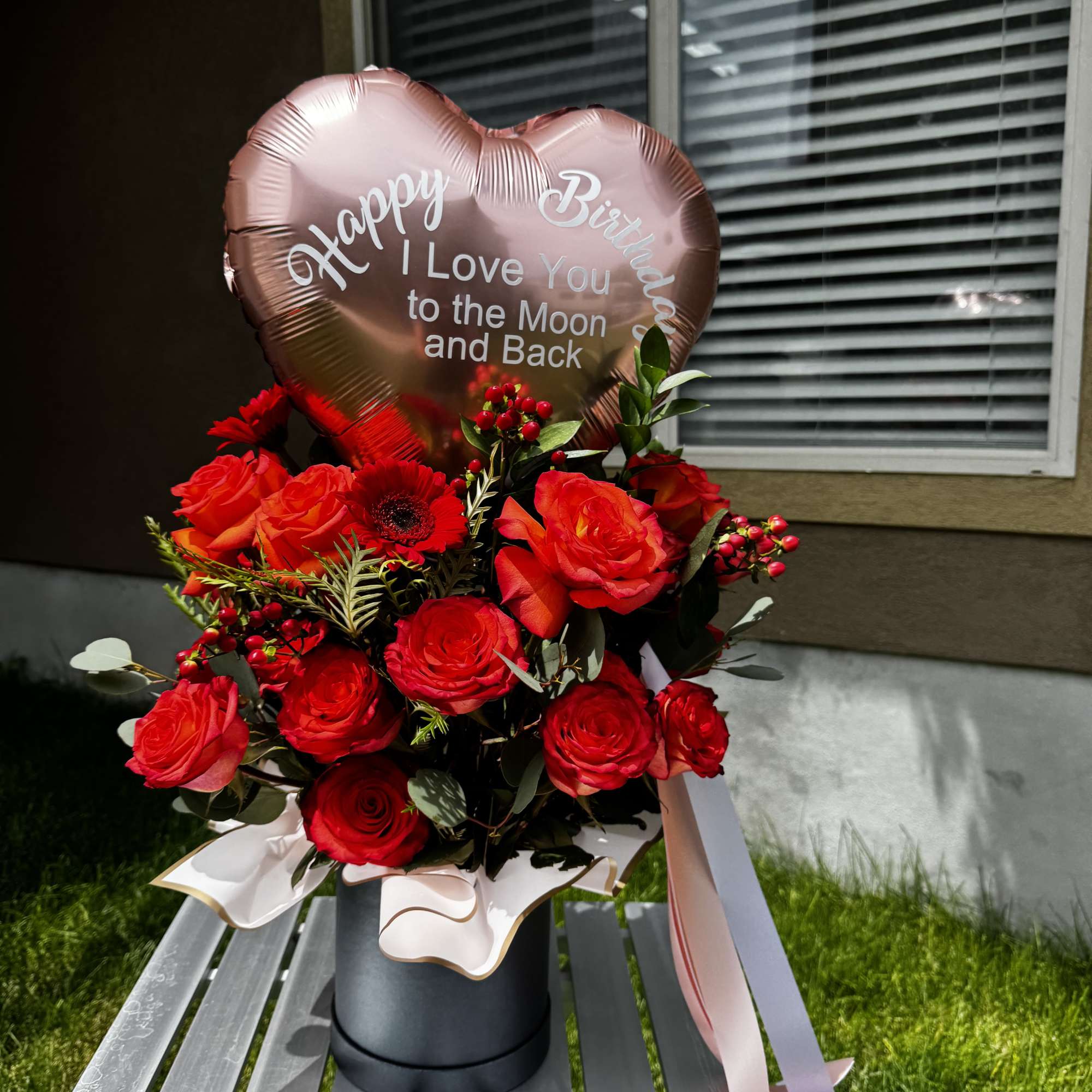 Brighten any occasion with our Radiant Blooms Box, a vibrant mix of