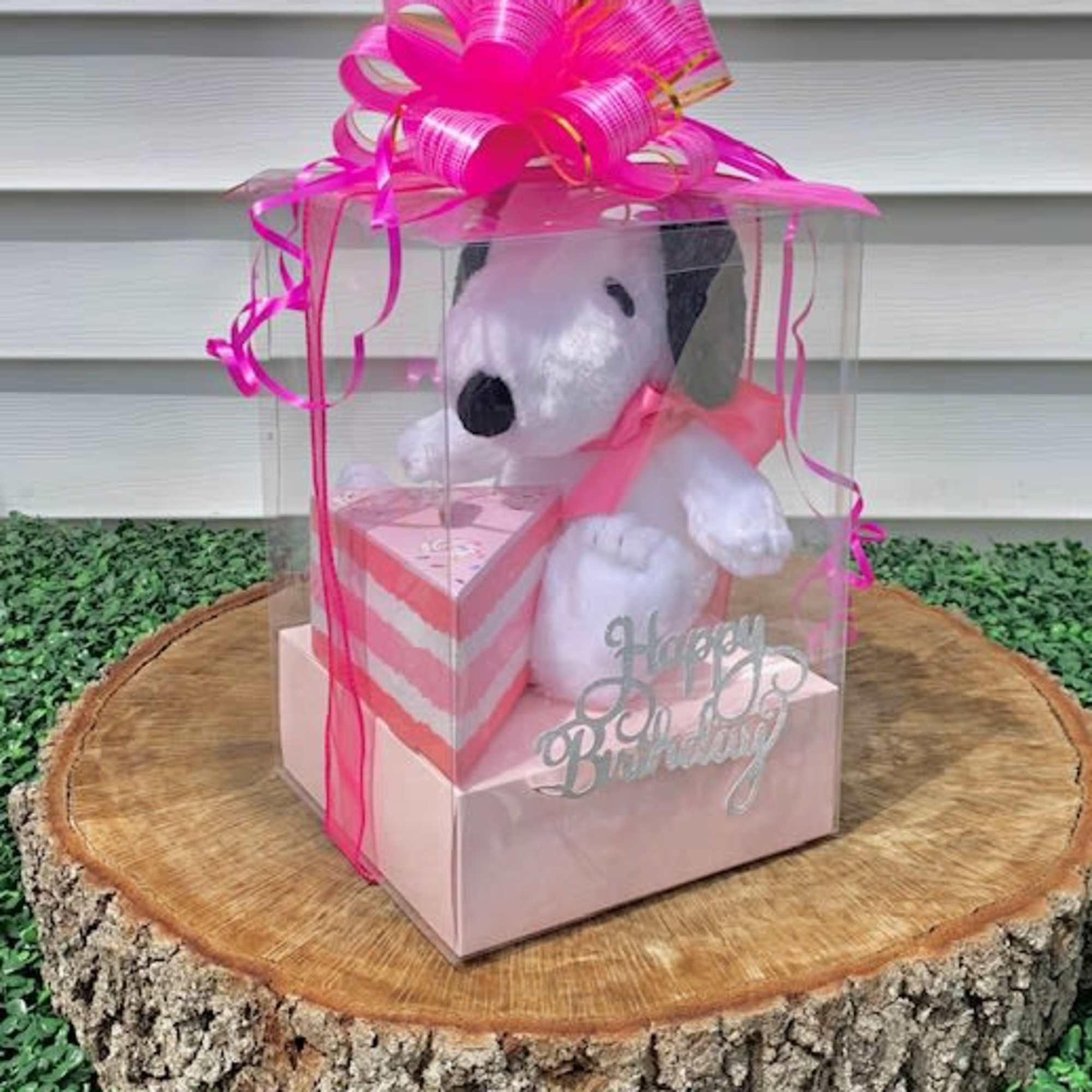 Snoopy Birthday Surprise by Lovely Flowers