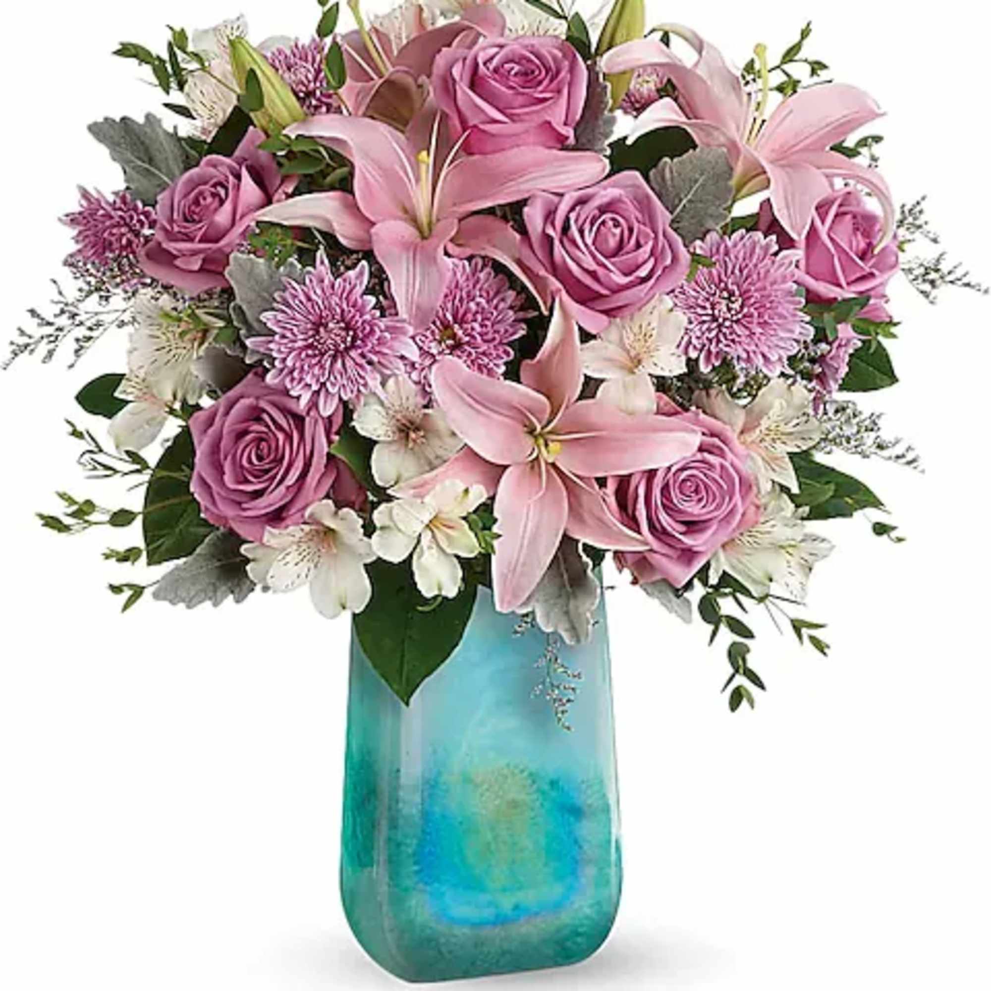 Give mom a jewel this Mother's Day with this hand-blown art glass