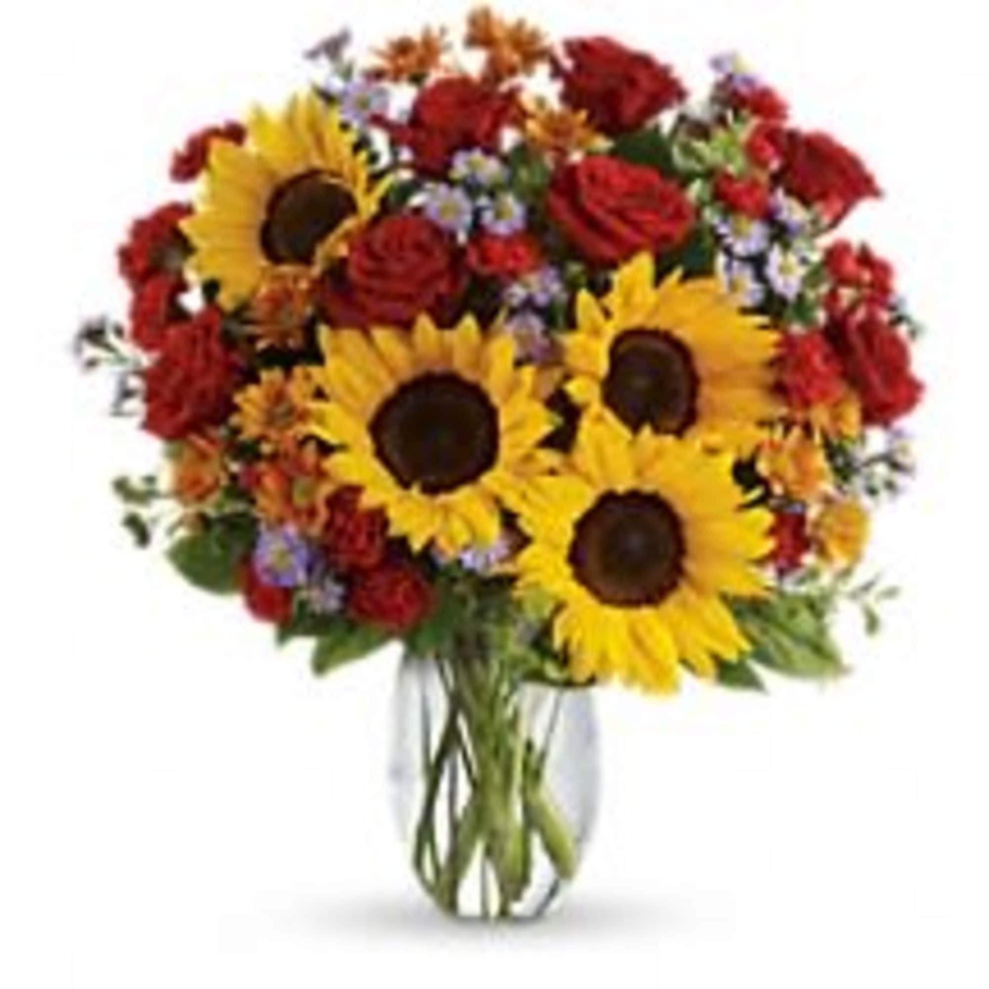 Pure happiness is what this pretty bouquet delivers - whether you&#039;re sending