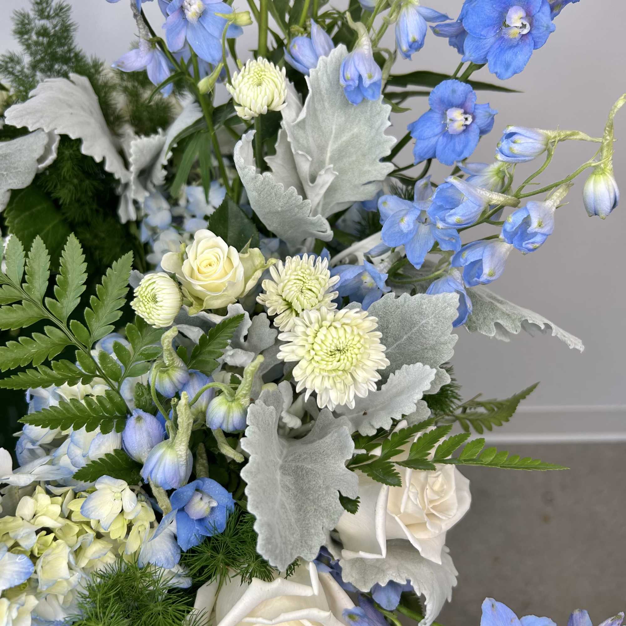 The &quot;Clear Skies Urn Meadow&quot; is a serene and evocative tribute, crafted