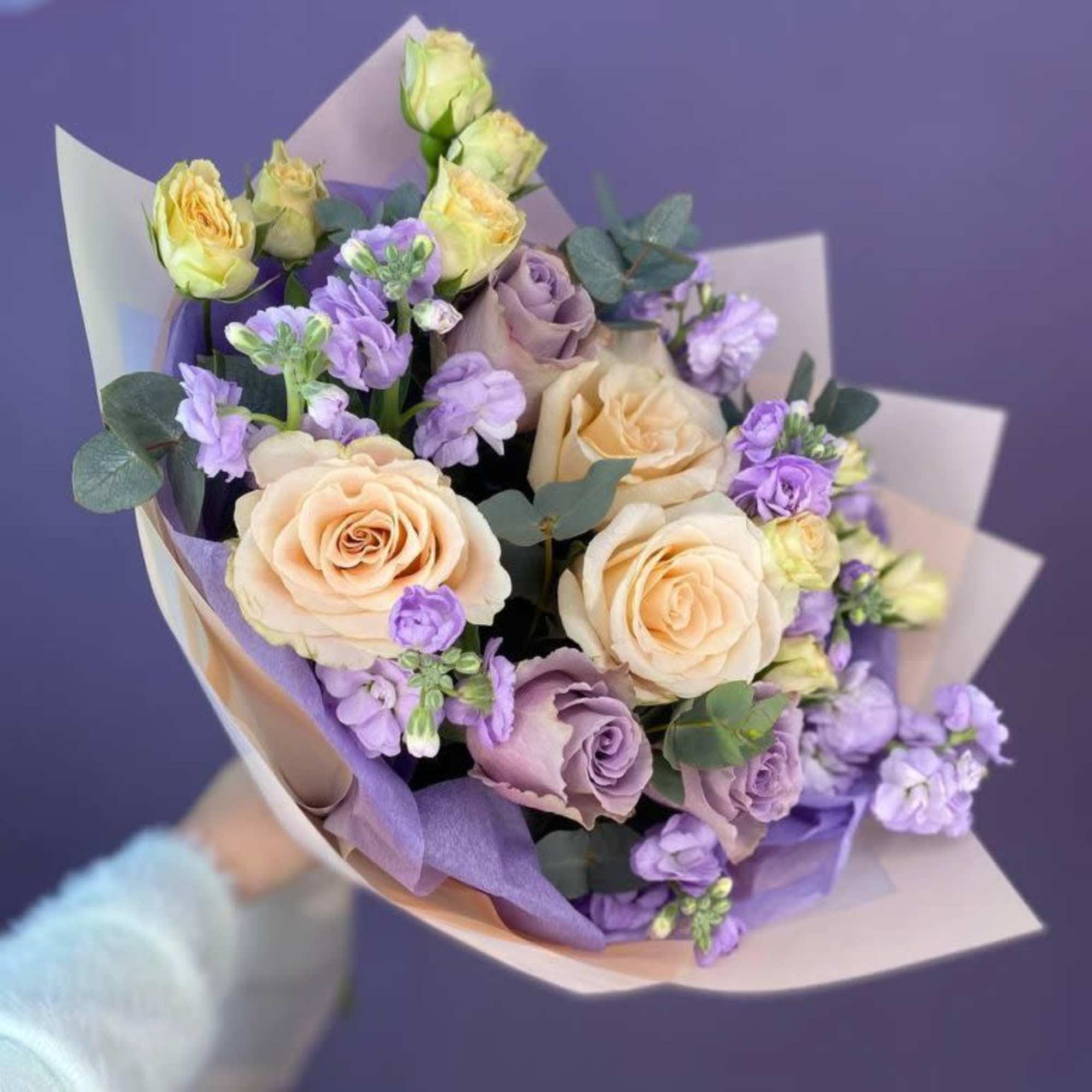 Our professional designers create flower arrangements personally for you. In addition, we