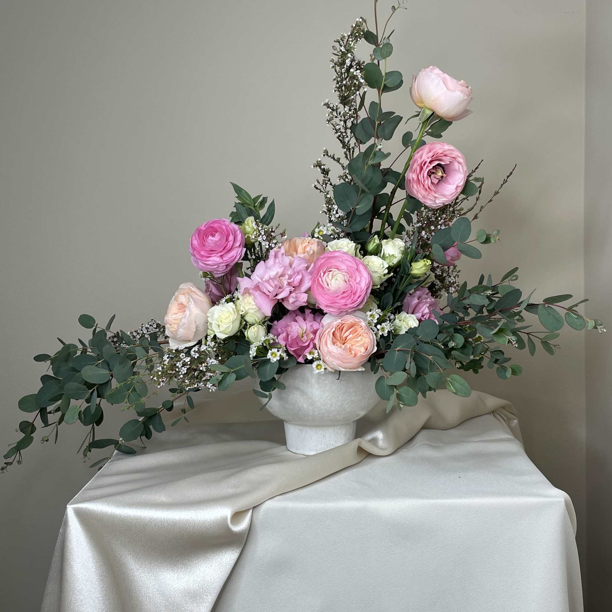 Designed with a garden Tea Party in mind, this grand arrangement will