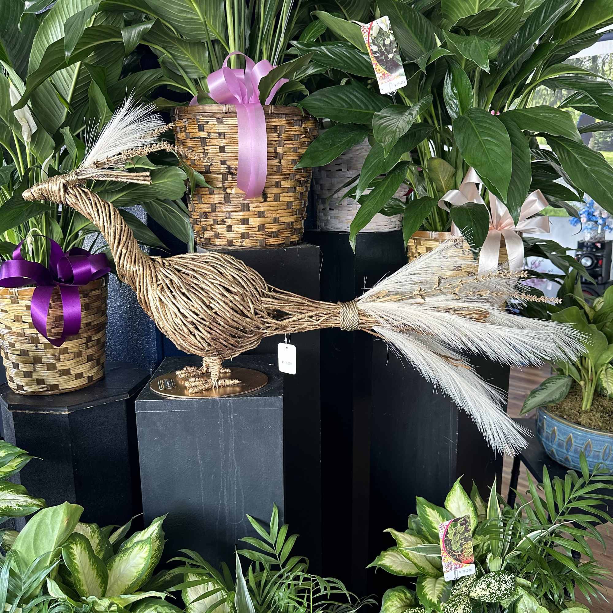 Unique piece! Chaney&rsquo;s Interpretation of the bird of paradise. Hand made. Size