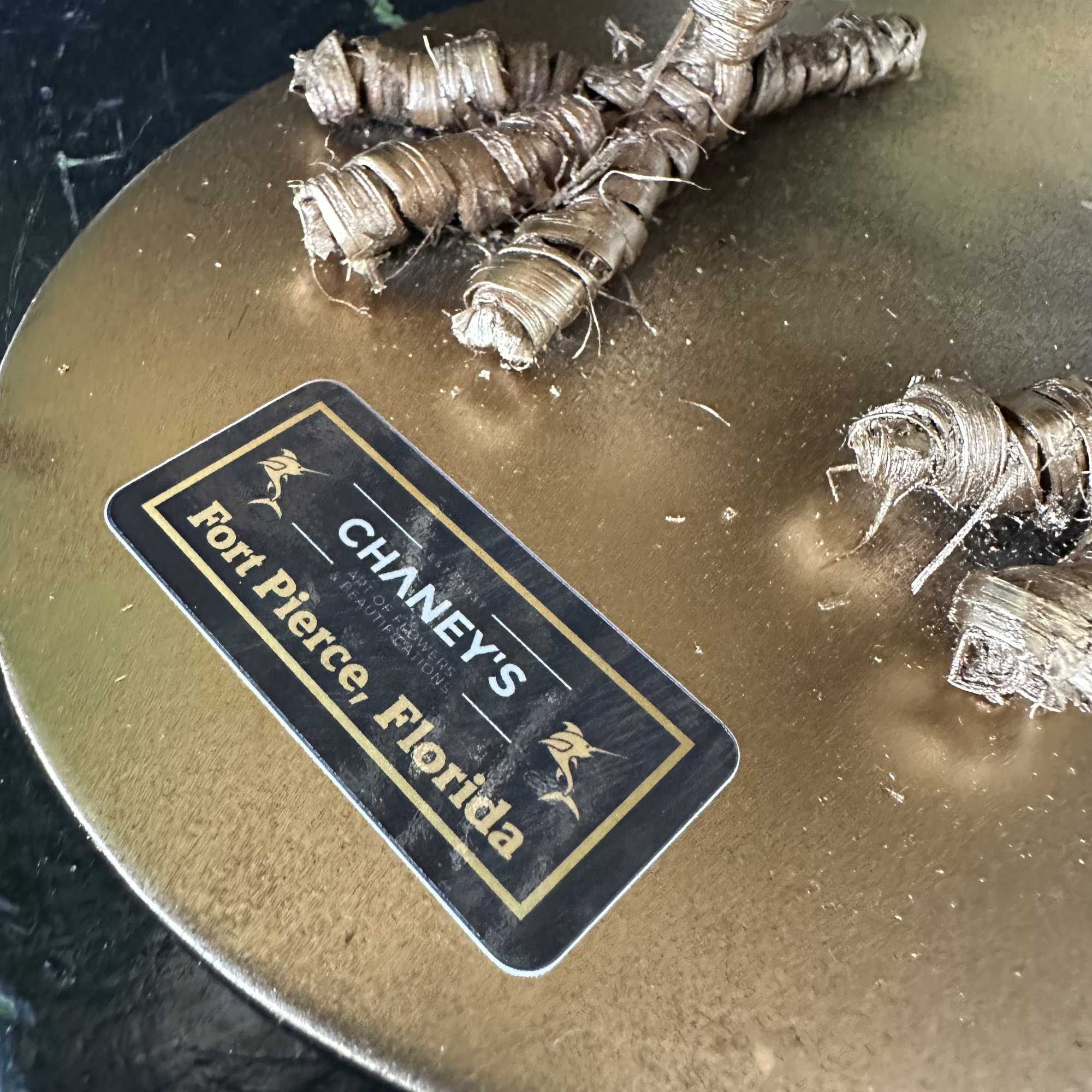 Unique piece! Chaney&rsquo;s Interpretation of the bird of paradise. Hand made. Size