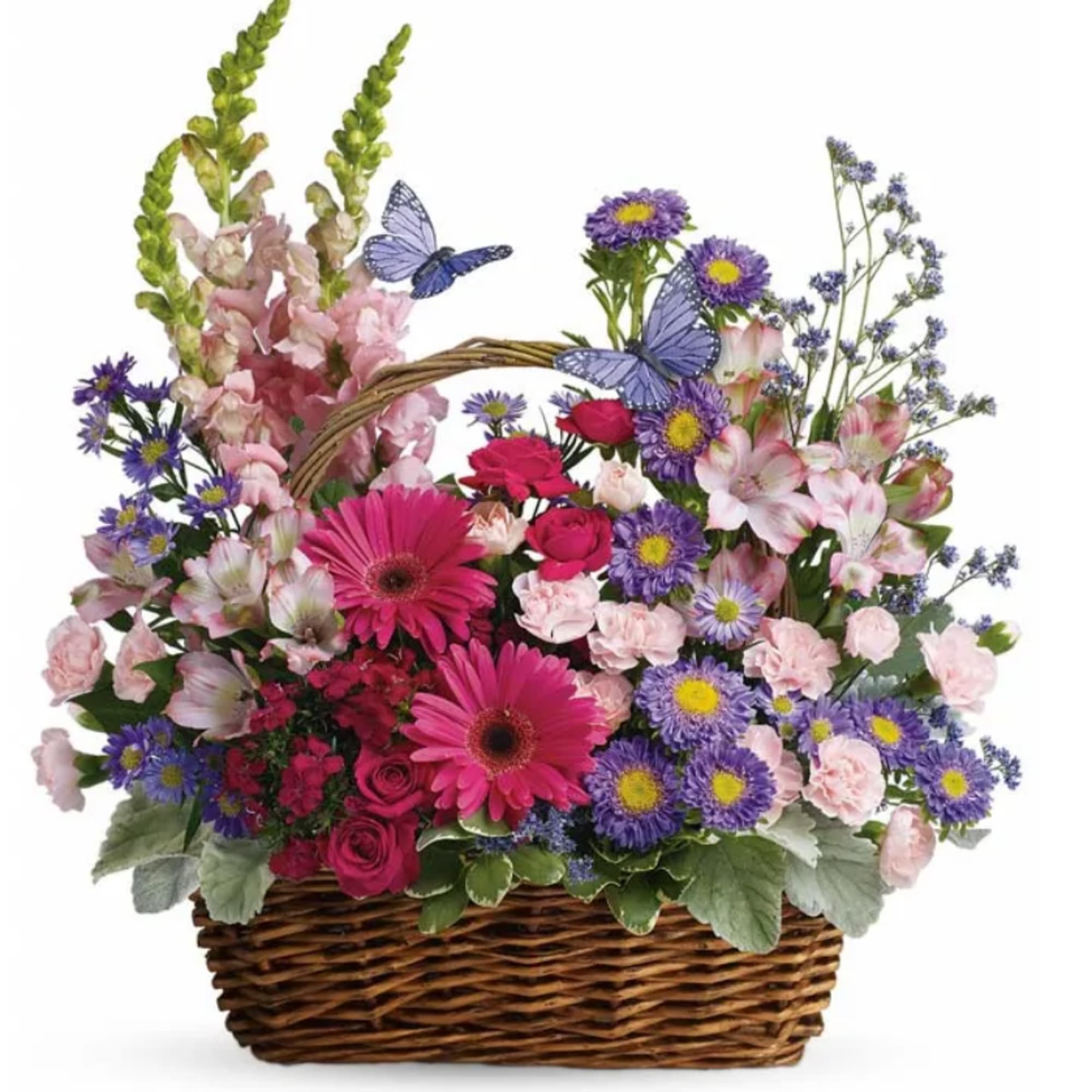 Step into the serenity of a blooming country meadow with this charming