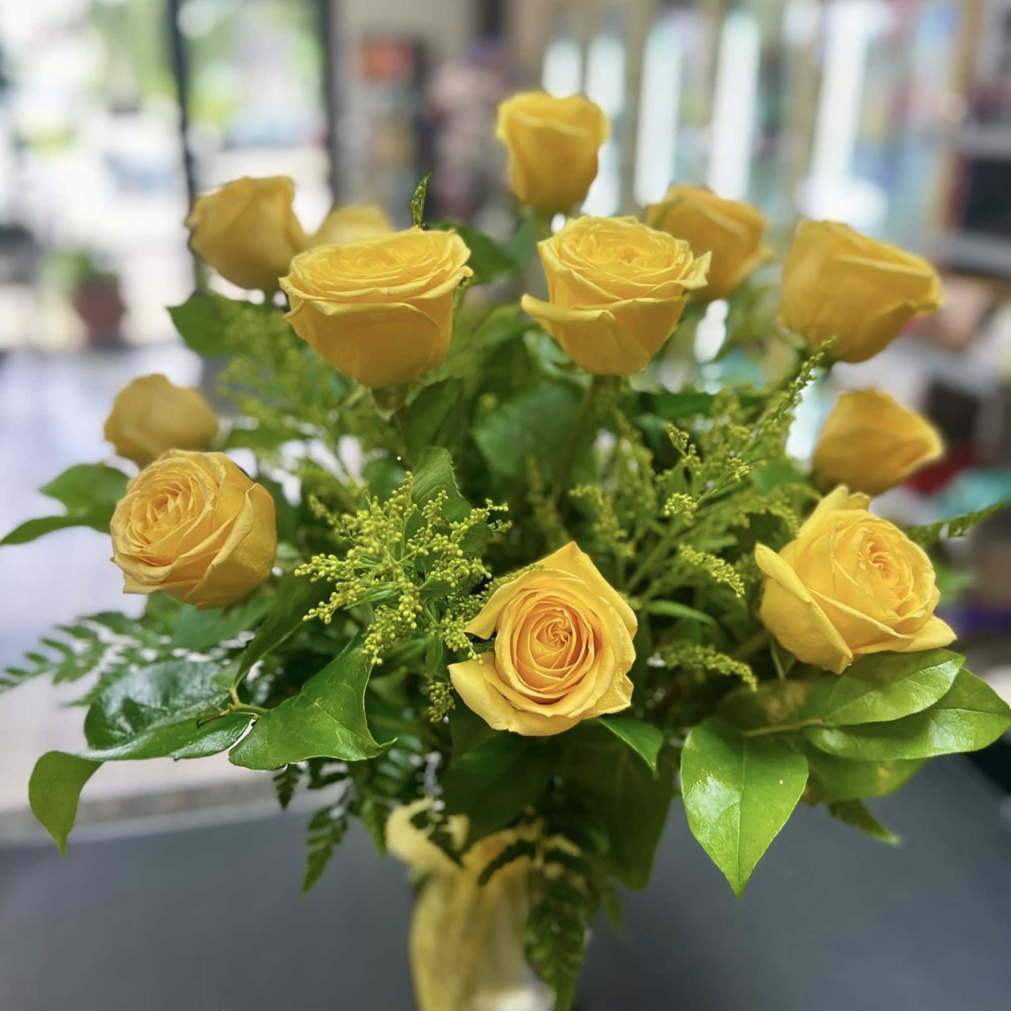 Yellow Rose Bouquet, image size:2000x2000