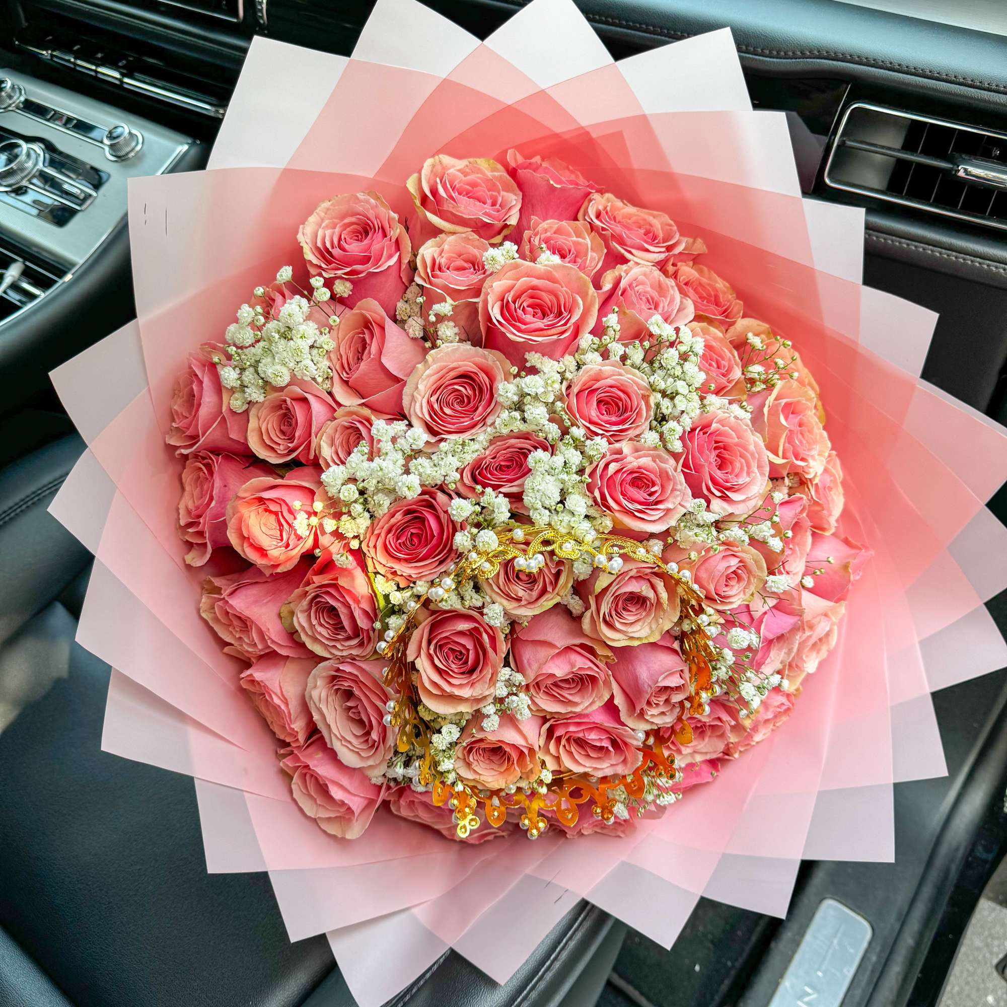 A luxurious symphony of romance and elegance, Blush Royale features over 50