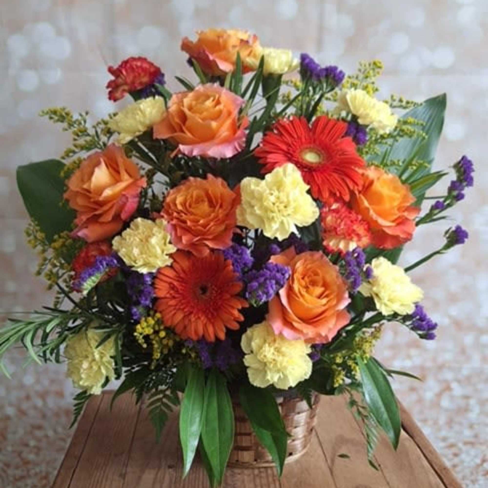 This basket is the perfect mix to show all your love or