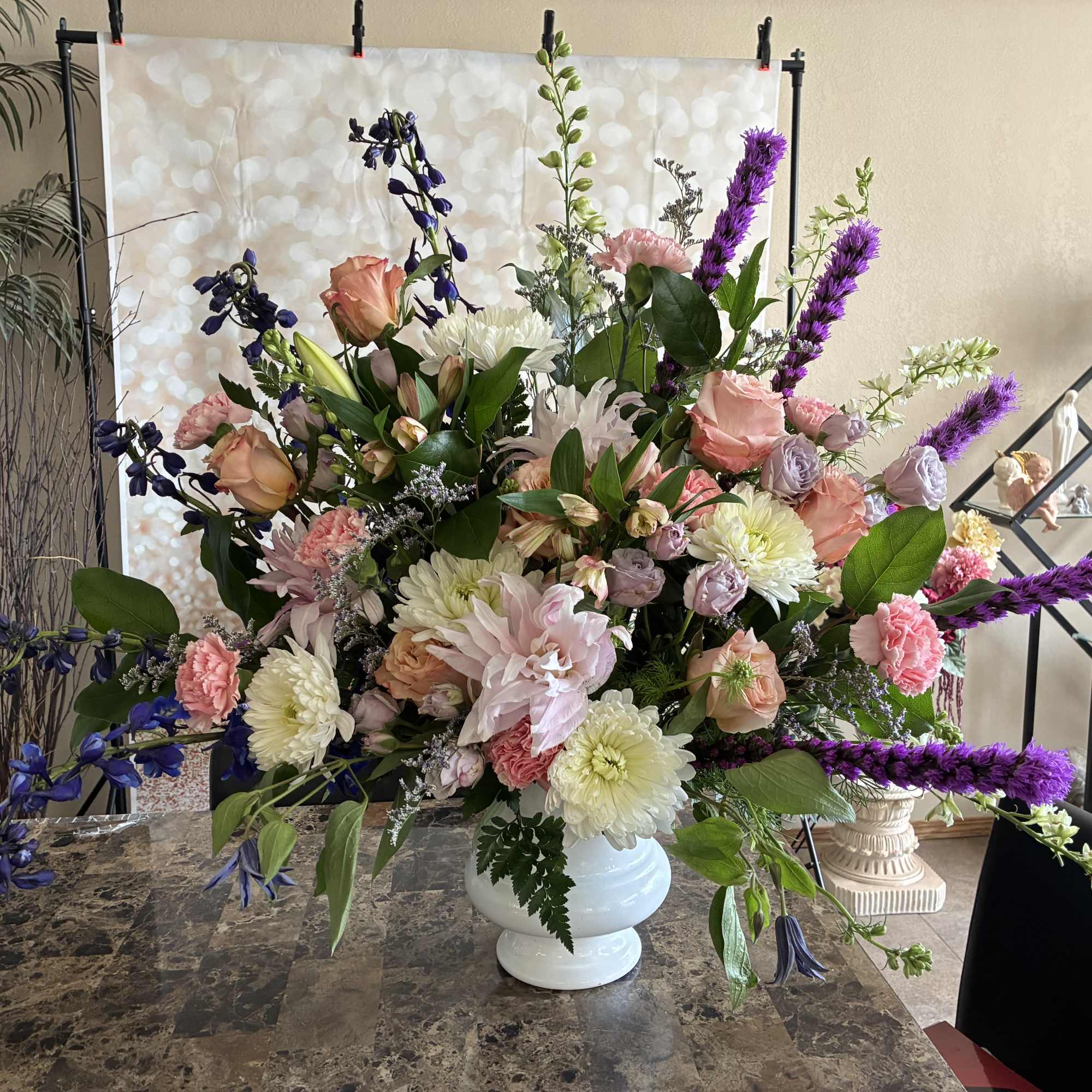 For a truly wonderful celebration, choose this big, bold and colorful flower