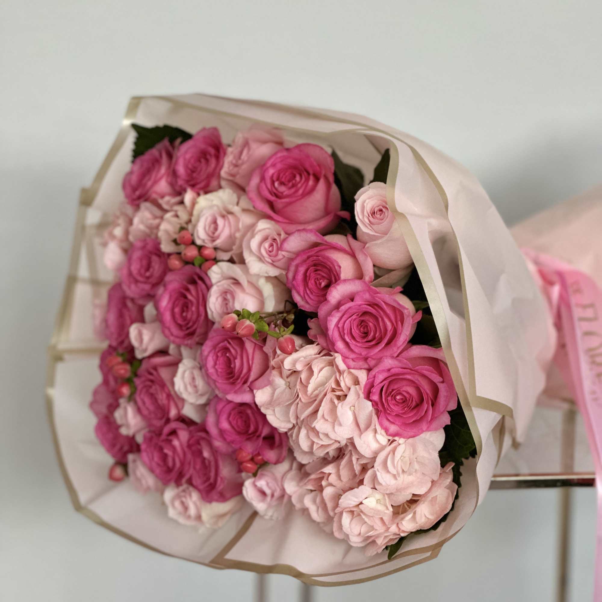 A bouquet that embodies the essence of romance and elegance, with each